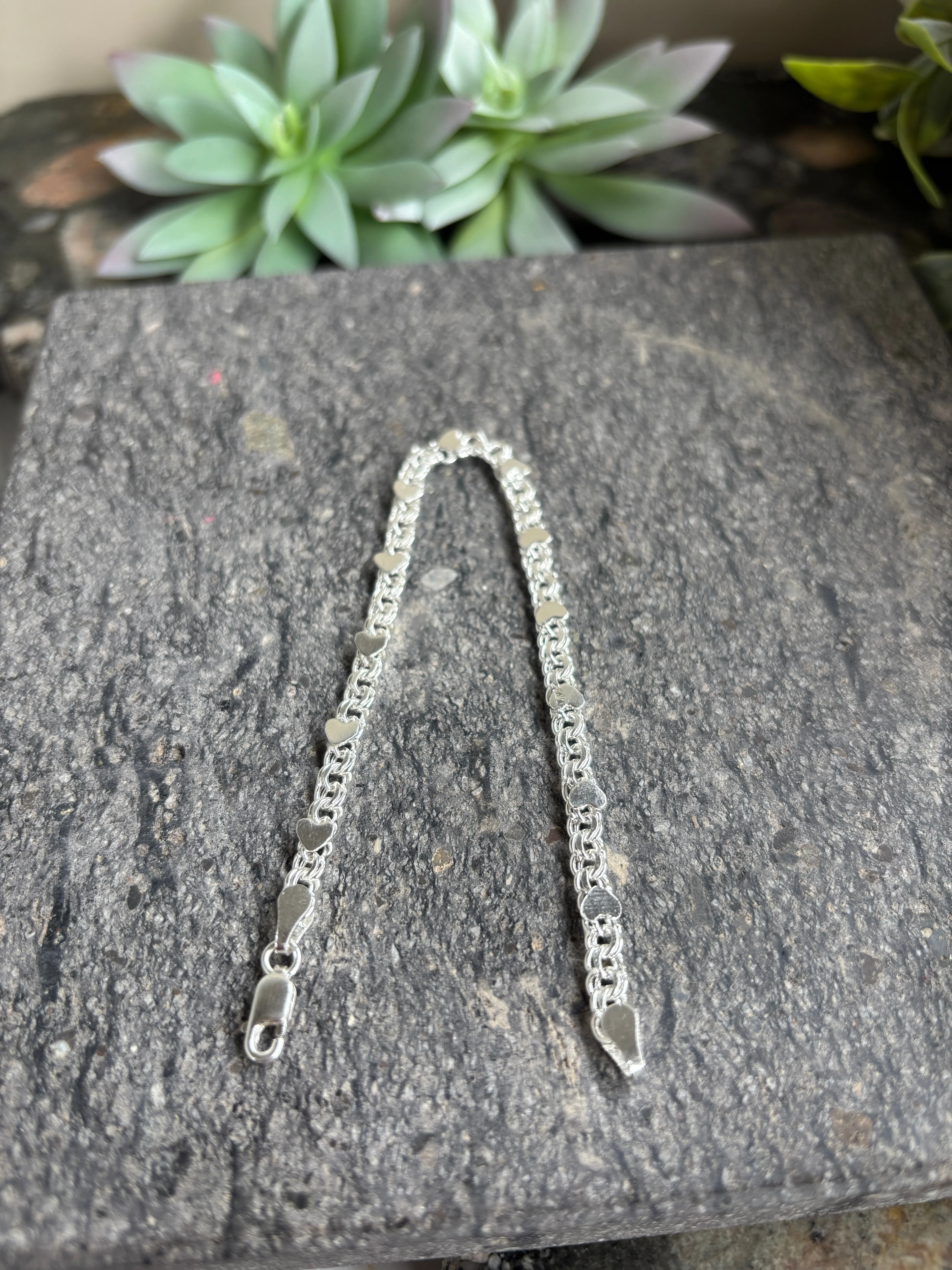925 Sterling Silver Bracelet - Pulcera Plata - Image 3