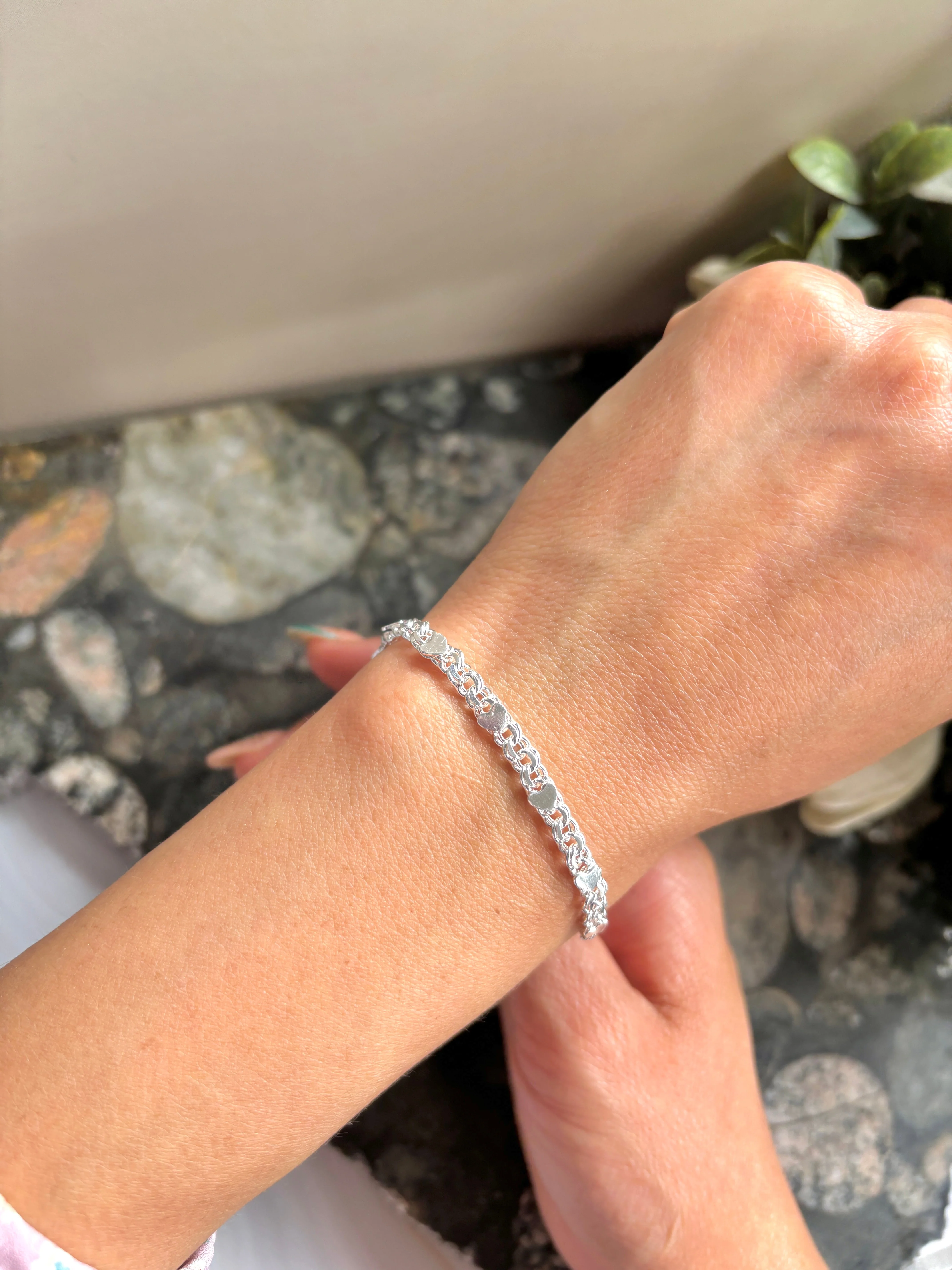 925 Sterling Silver Bracelet - Pulcera Plata - Image 4