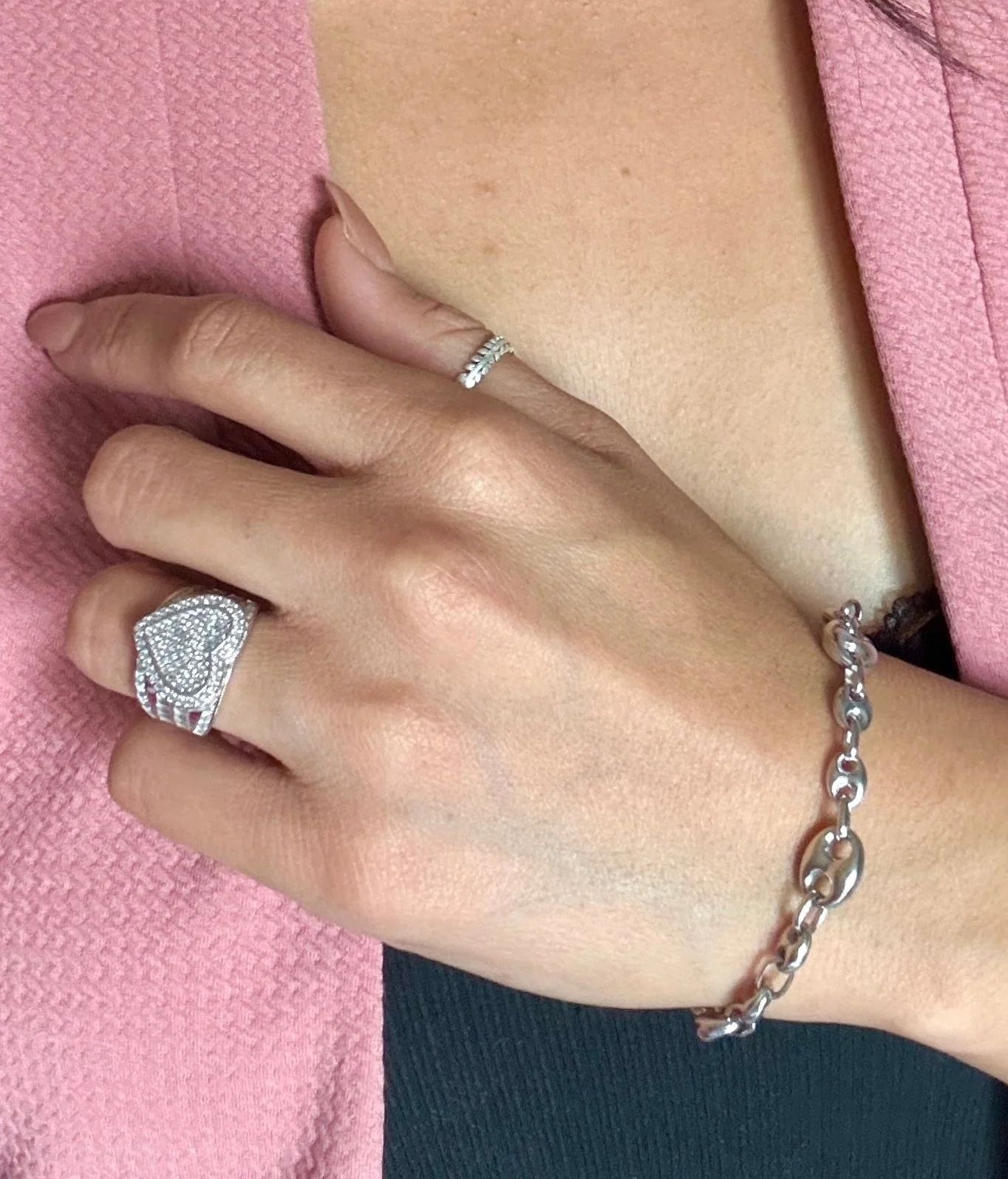 925 Sterling Silver Chain Bracelet - Pulseras de plata - Image 5
