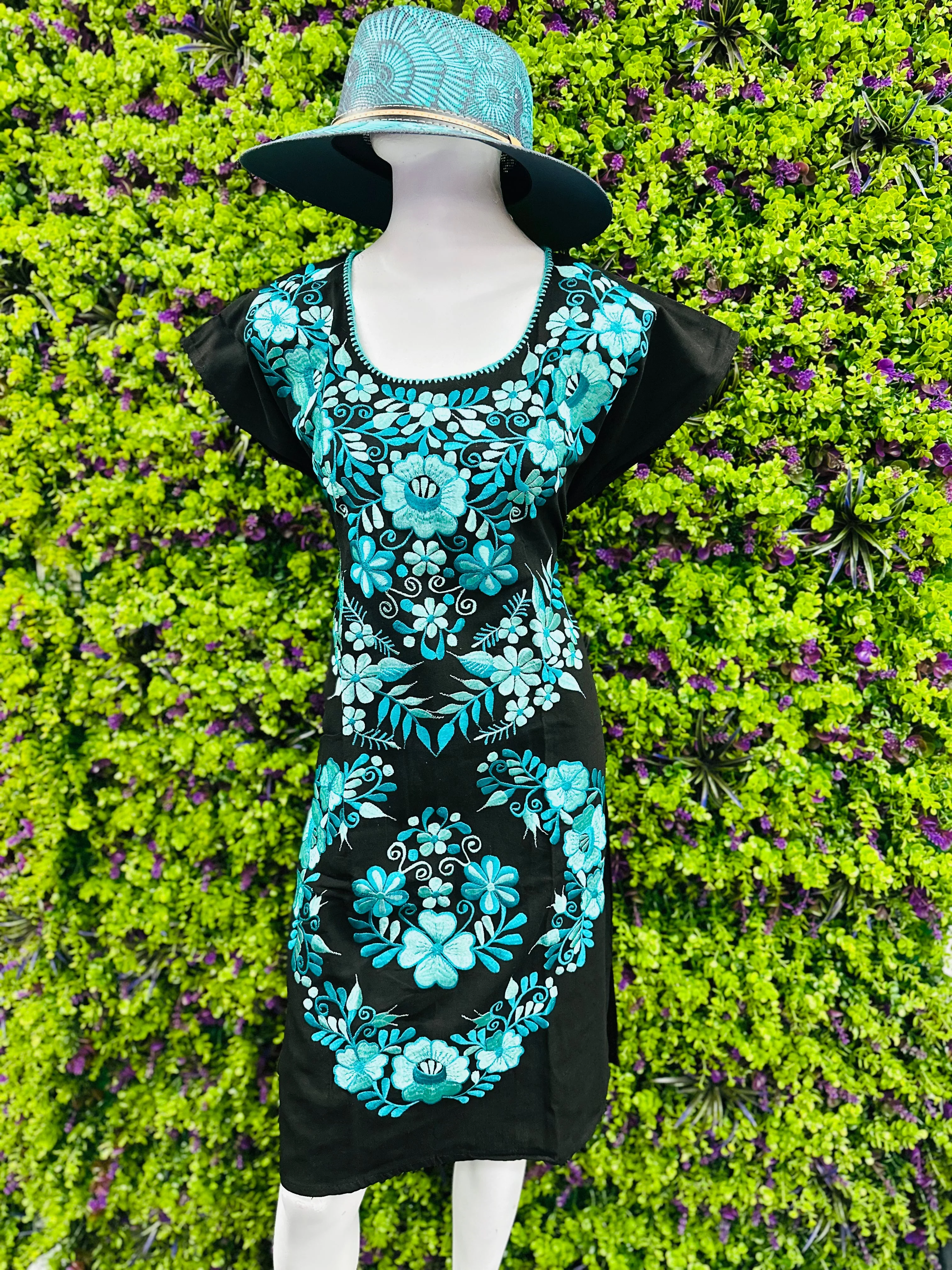 Susana Embroidered Mini Dress