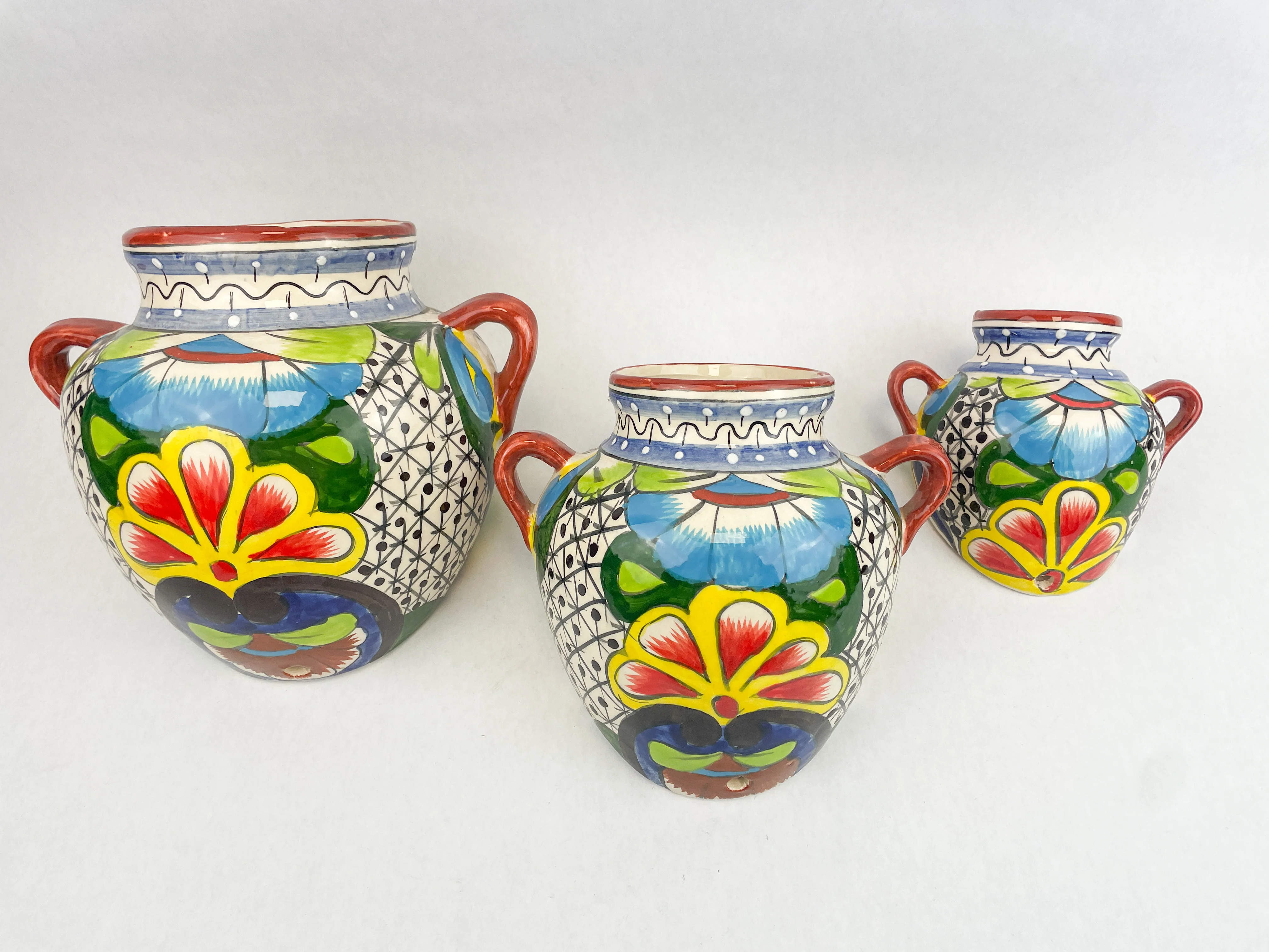 Talavera Wall Planter Mexican Wall Planter Wall Planter Pots Talavera Pottery Colorful - Image 4