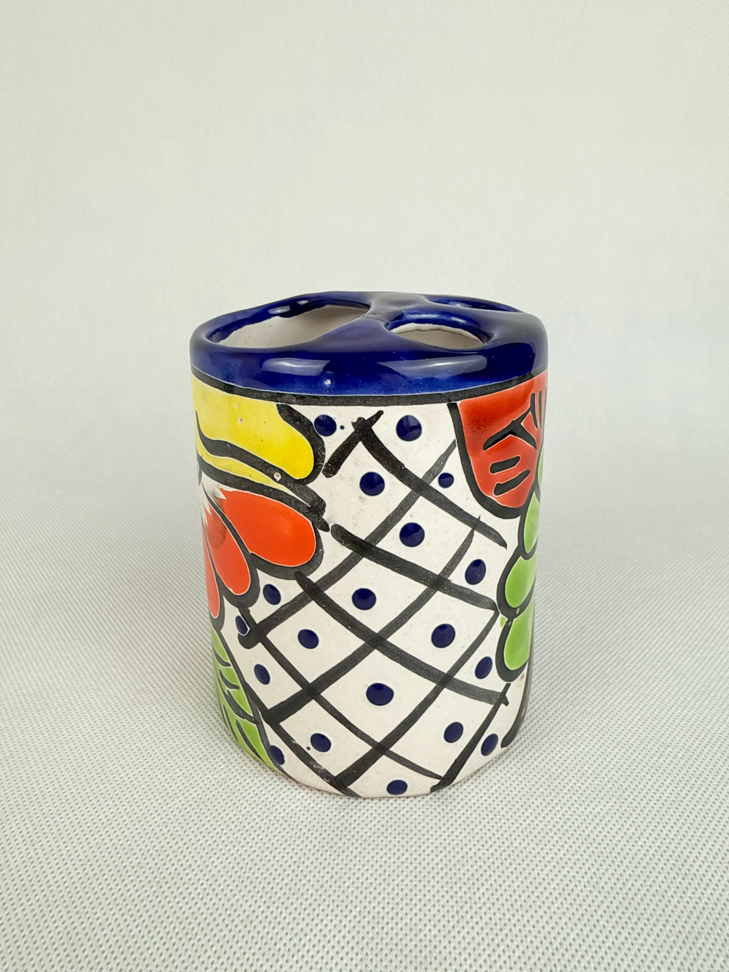 Talavera Bathroom Accessories Talavera Toothbrush Holder Colorful - Image 4
