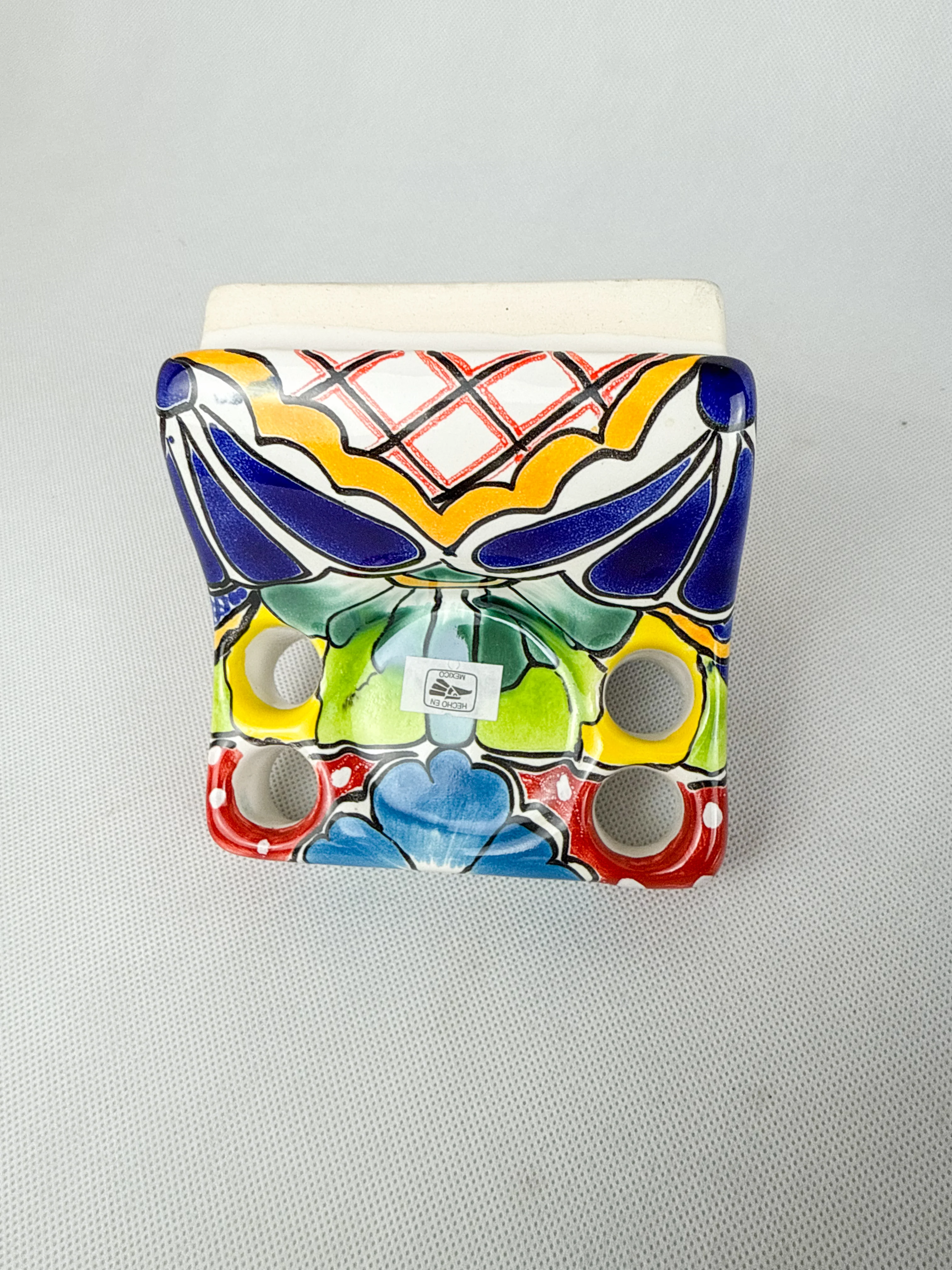 Talavera Bathroom Hardware Set 8pc Wall Mounted Colorful Set de Baño - Image 2