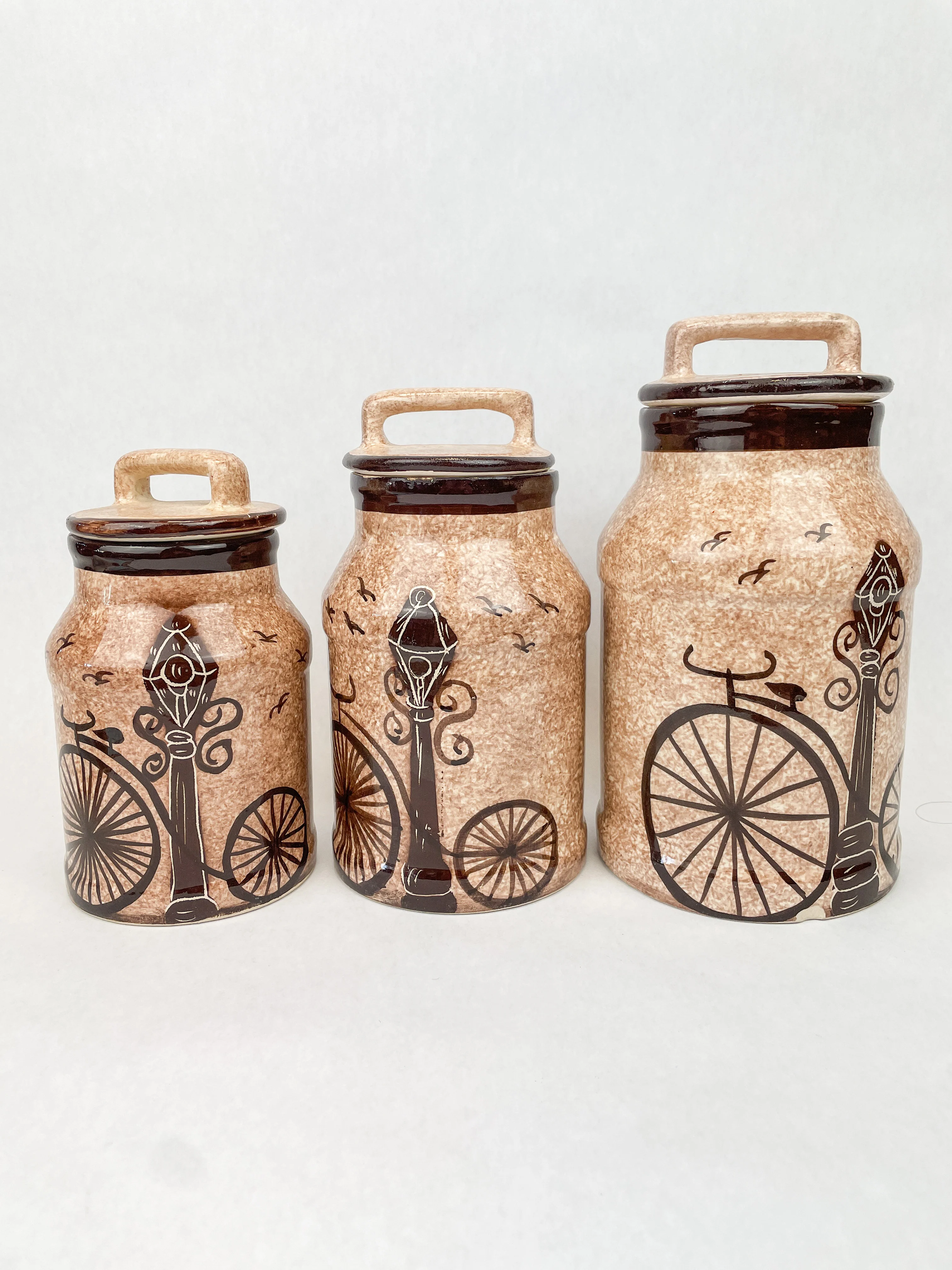 Talavera Canister Set 3 Pc Kitchen Canisters Cow Kitchen Decor - Image 7