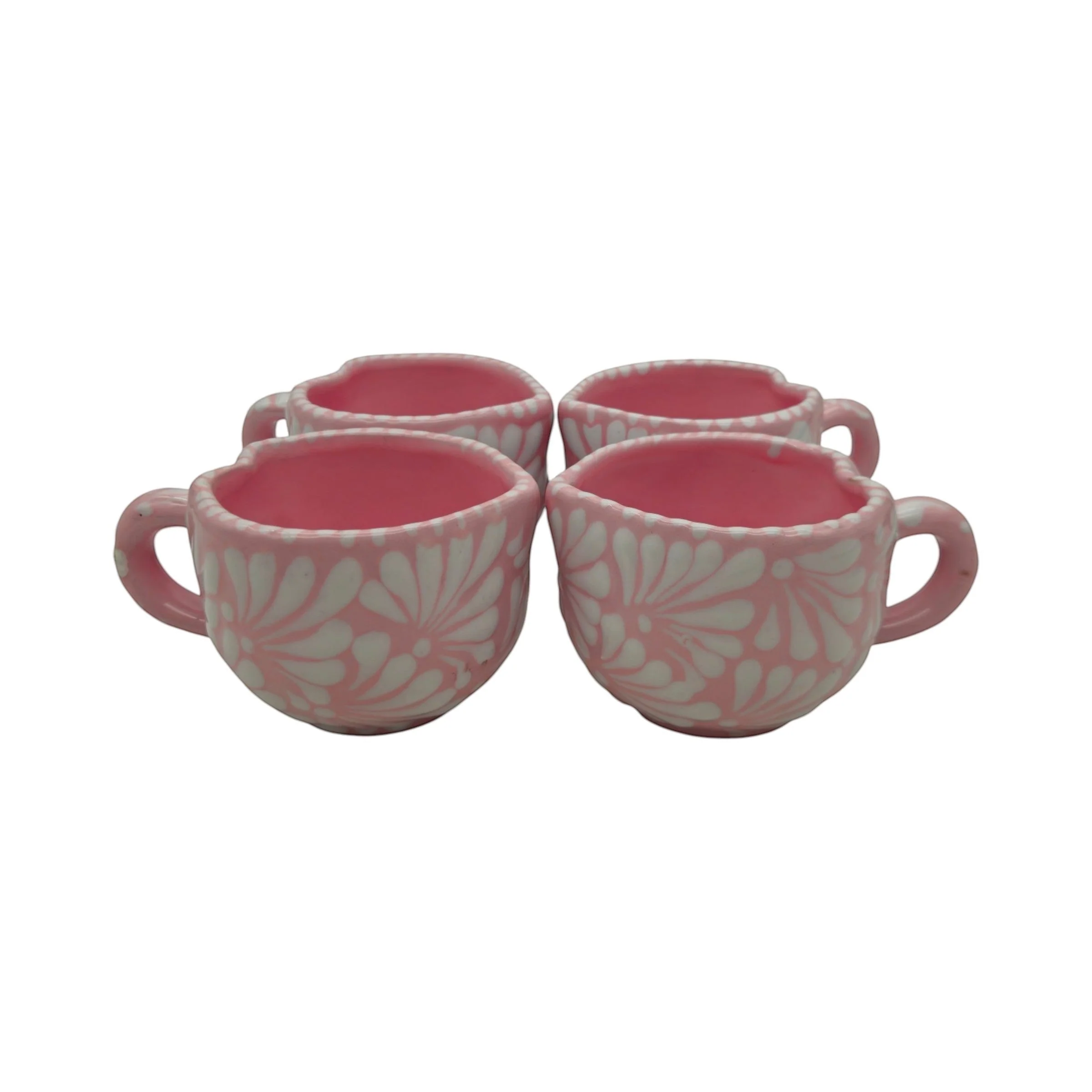 Talavera Heart Mug | Hand-Painted Pink Mexican Coffee Cup - Image 7