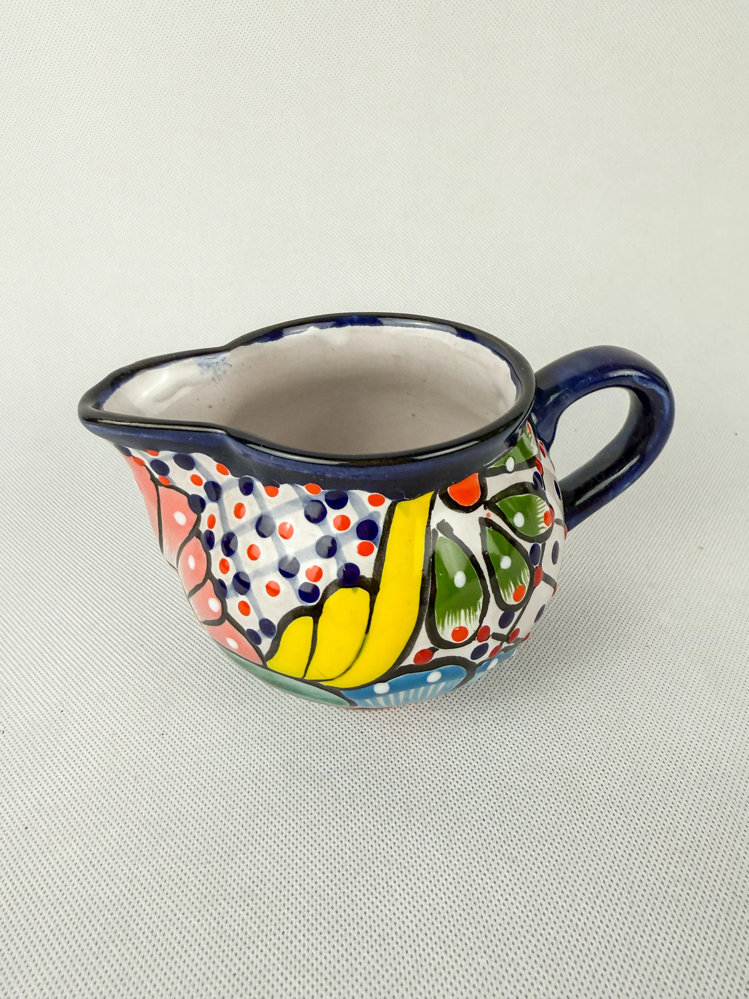 Talavera Pottery Gravy Boat Mexican Talavera Pottery Authentic Talavera Pottery Blue Colorful - Image 8