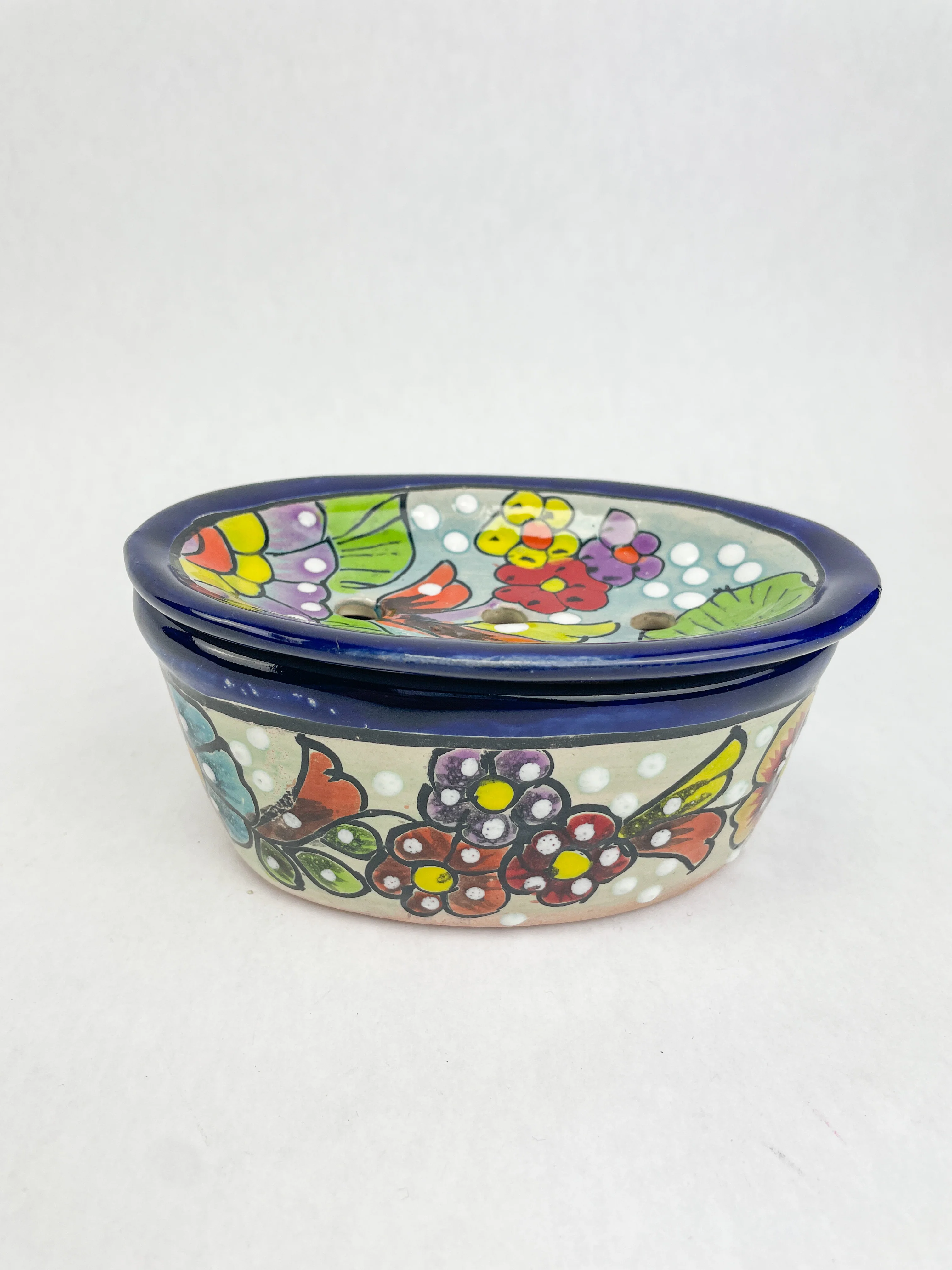Talavera Soap Dish Talavera Bathroom Accessories Colorful - Image 3