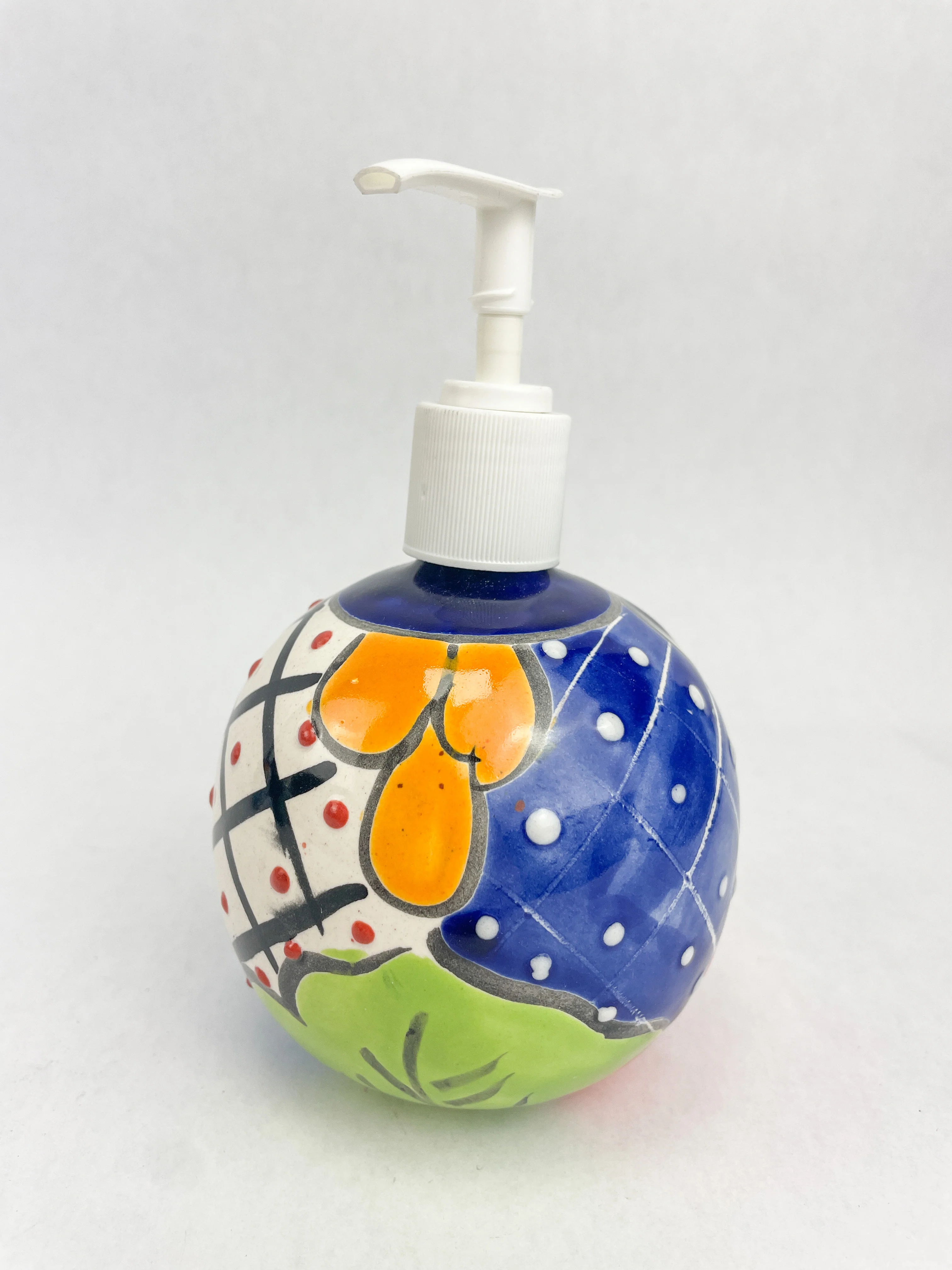 Talavera Soap Dispenser Lotion Dispenser Talavera Bathroom Accessories Jabonera Colorful - Image 5