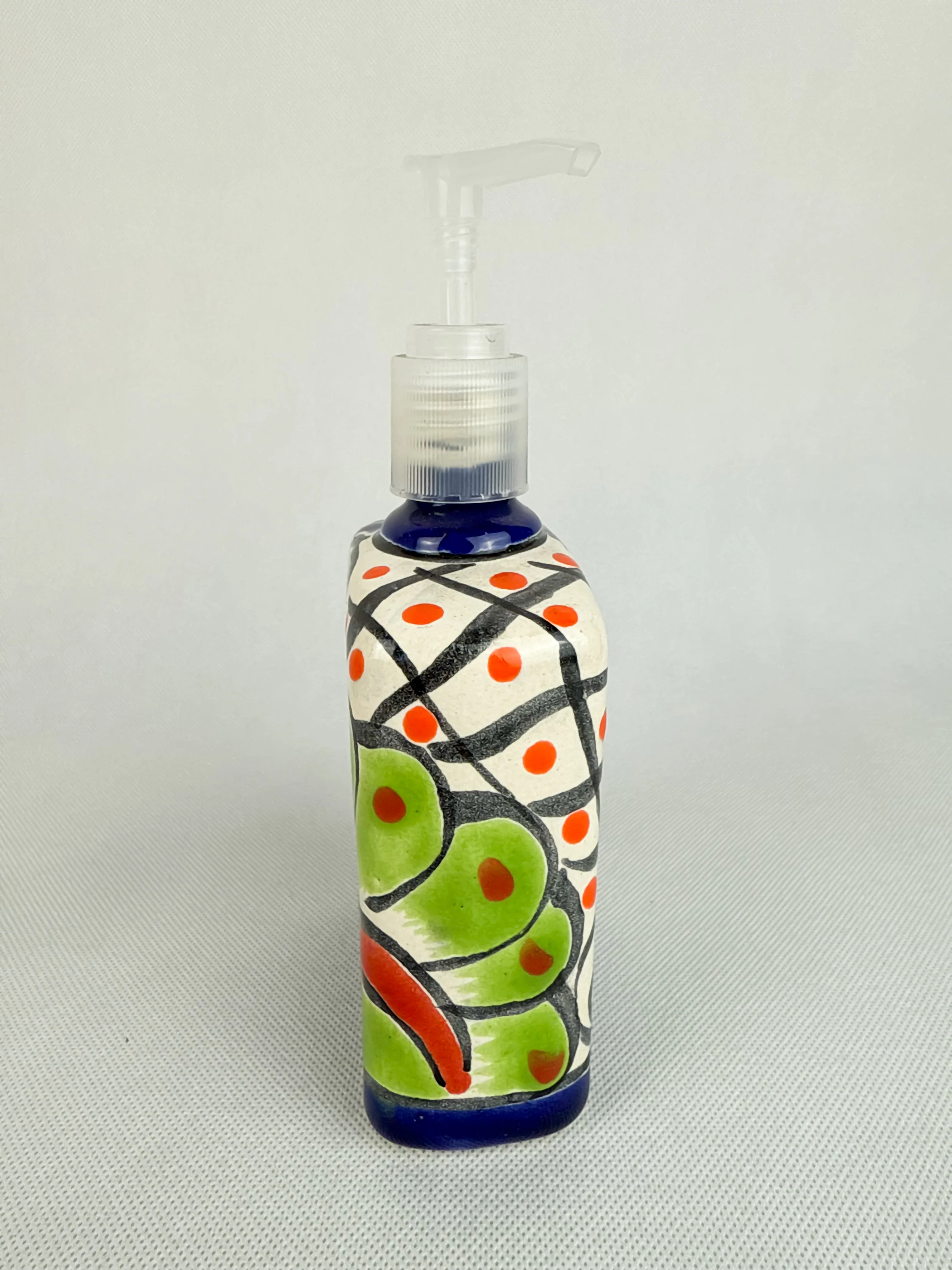Talavera Soap Dispenser Lotion Dispenser Talavera Bathroom Accessories Jabonera Colorful - Image 9