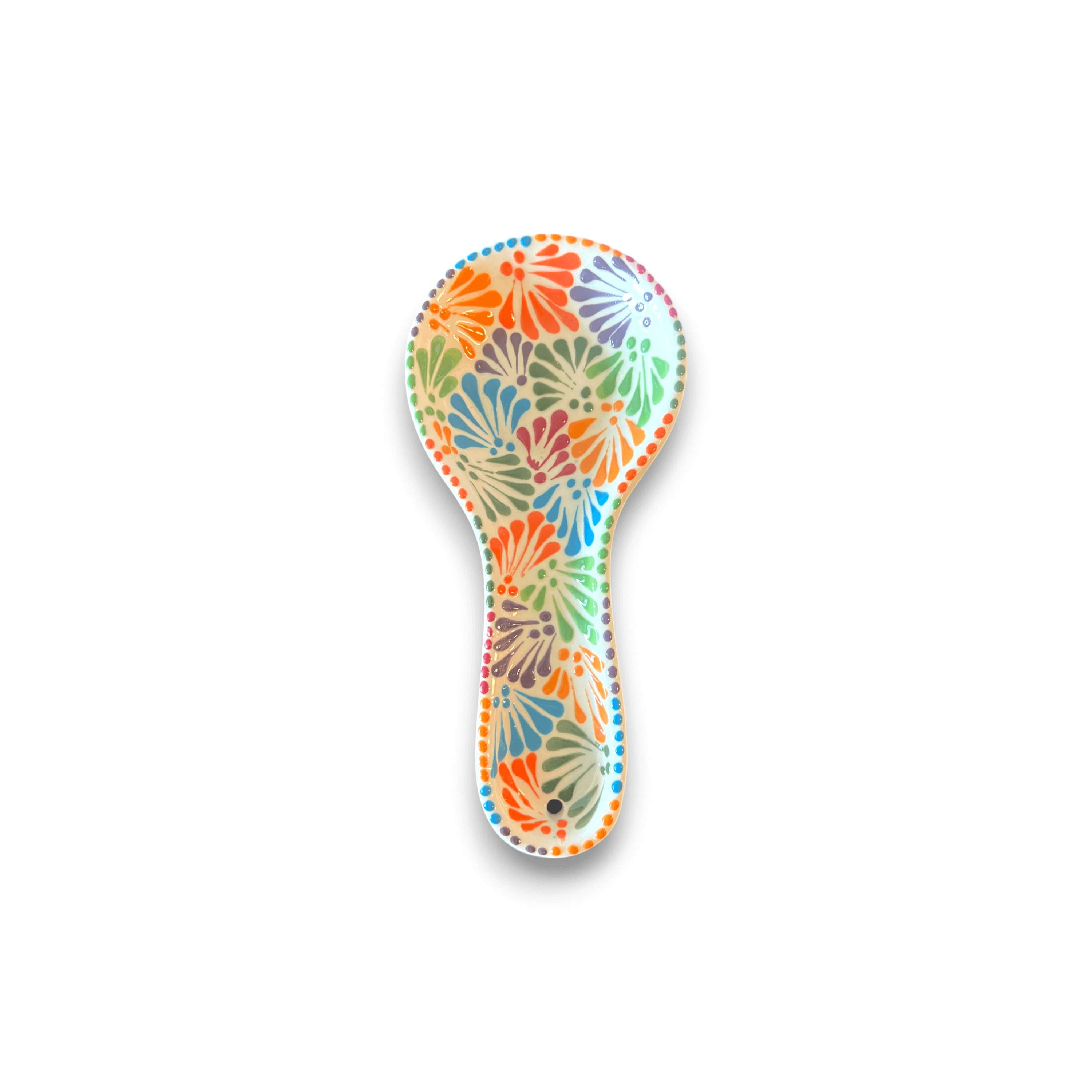 Talavera Spoon Rest | Handmade Mexican Puebla - Image 3