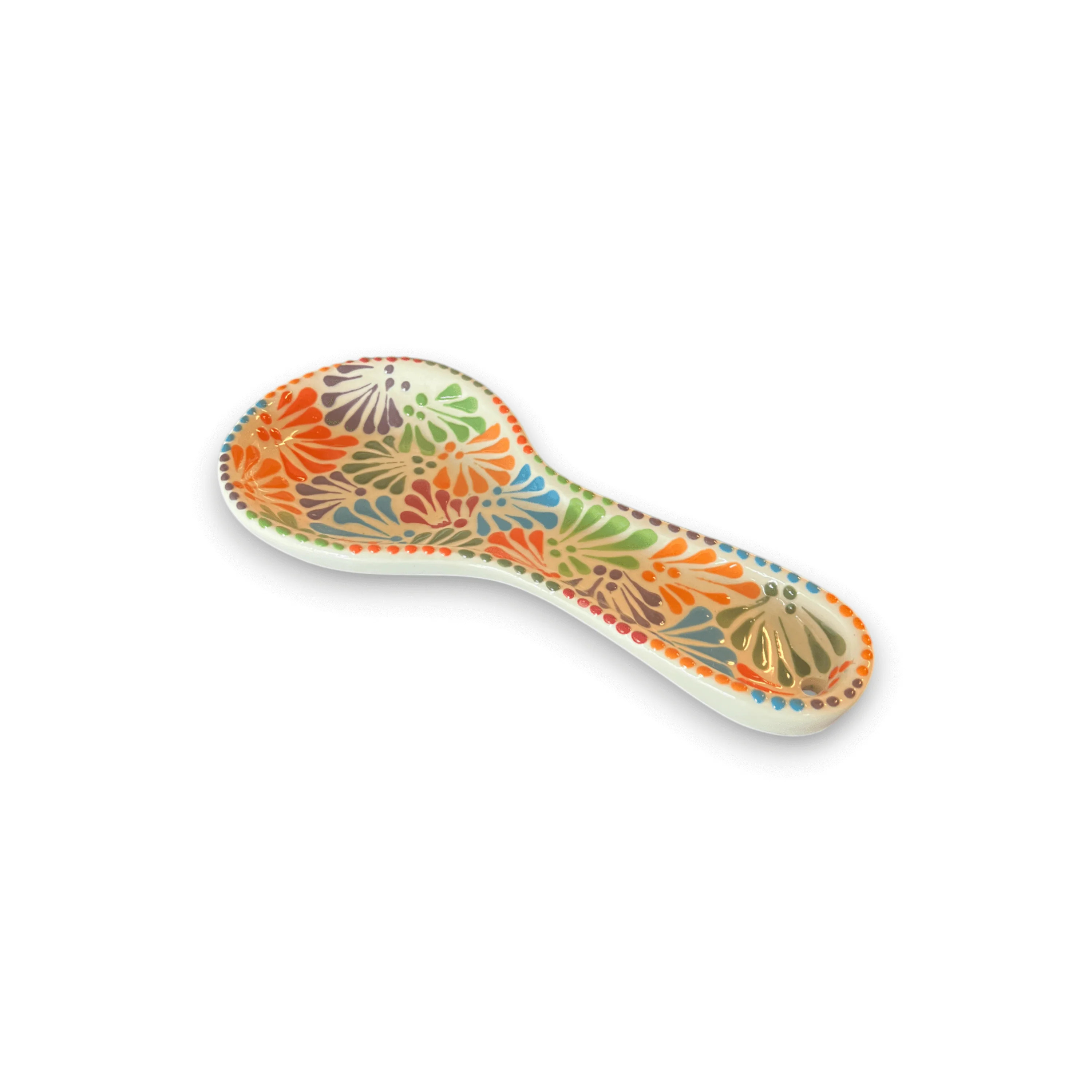 Talavera Spoon Rest | Handmade Mexican Puebla - Image 5