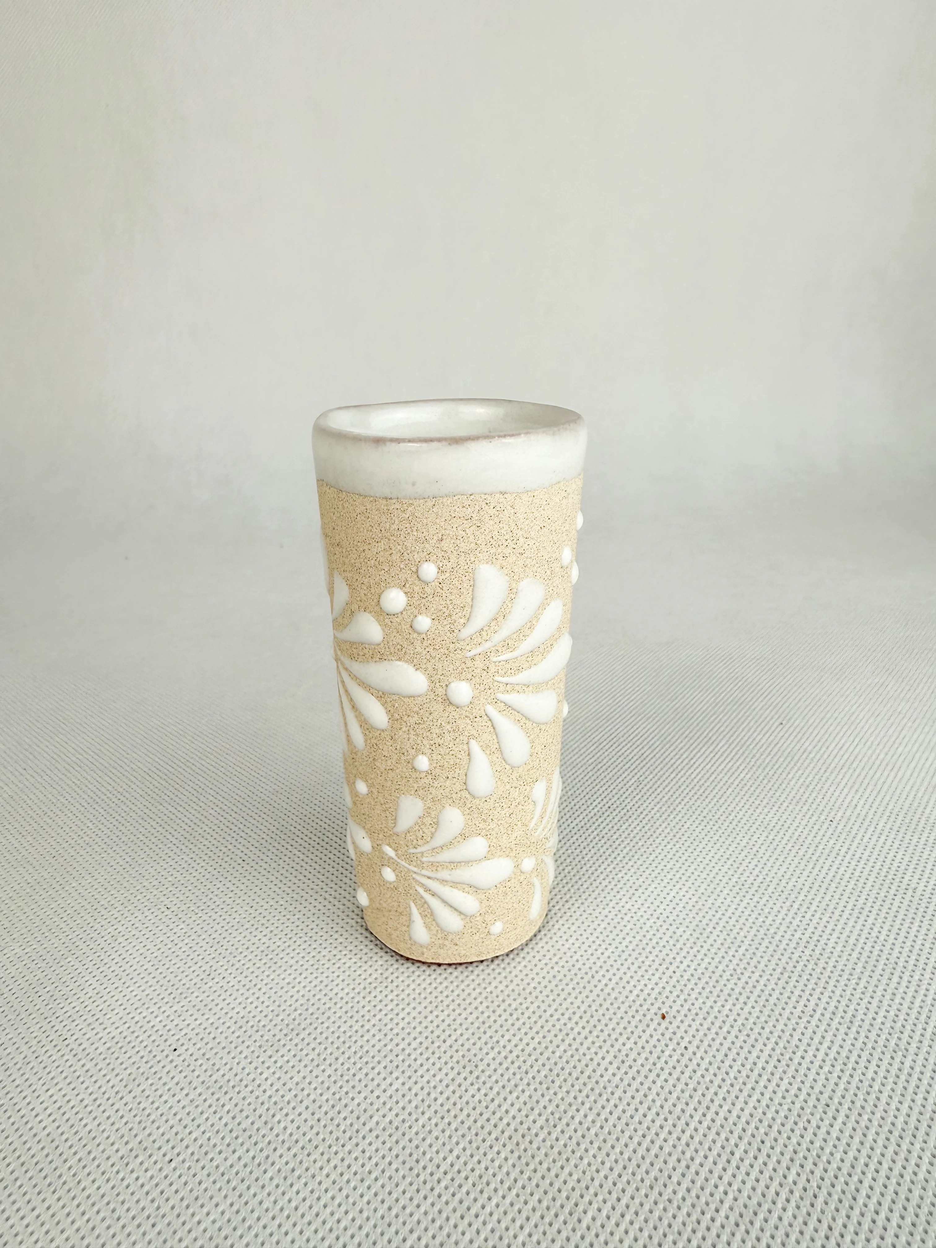 Talavera Style Tequila Shot Glass 4Pc Mexican Tequila Shot Glasses Tequileros - Image 3