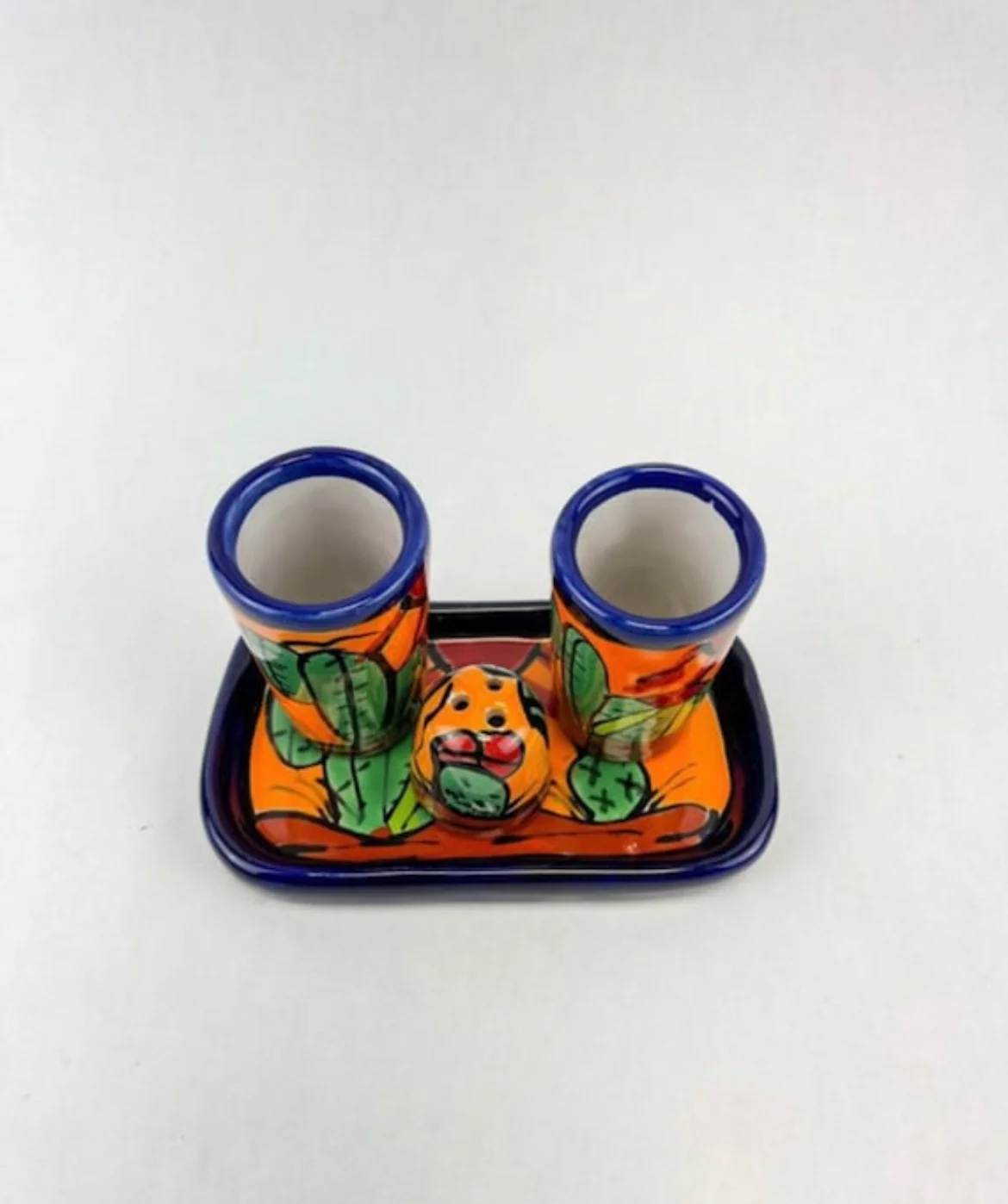 Talavera Tequila Shot Glass Set 4pc Set Tequila Shot Glasses - Image 5