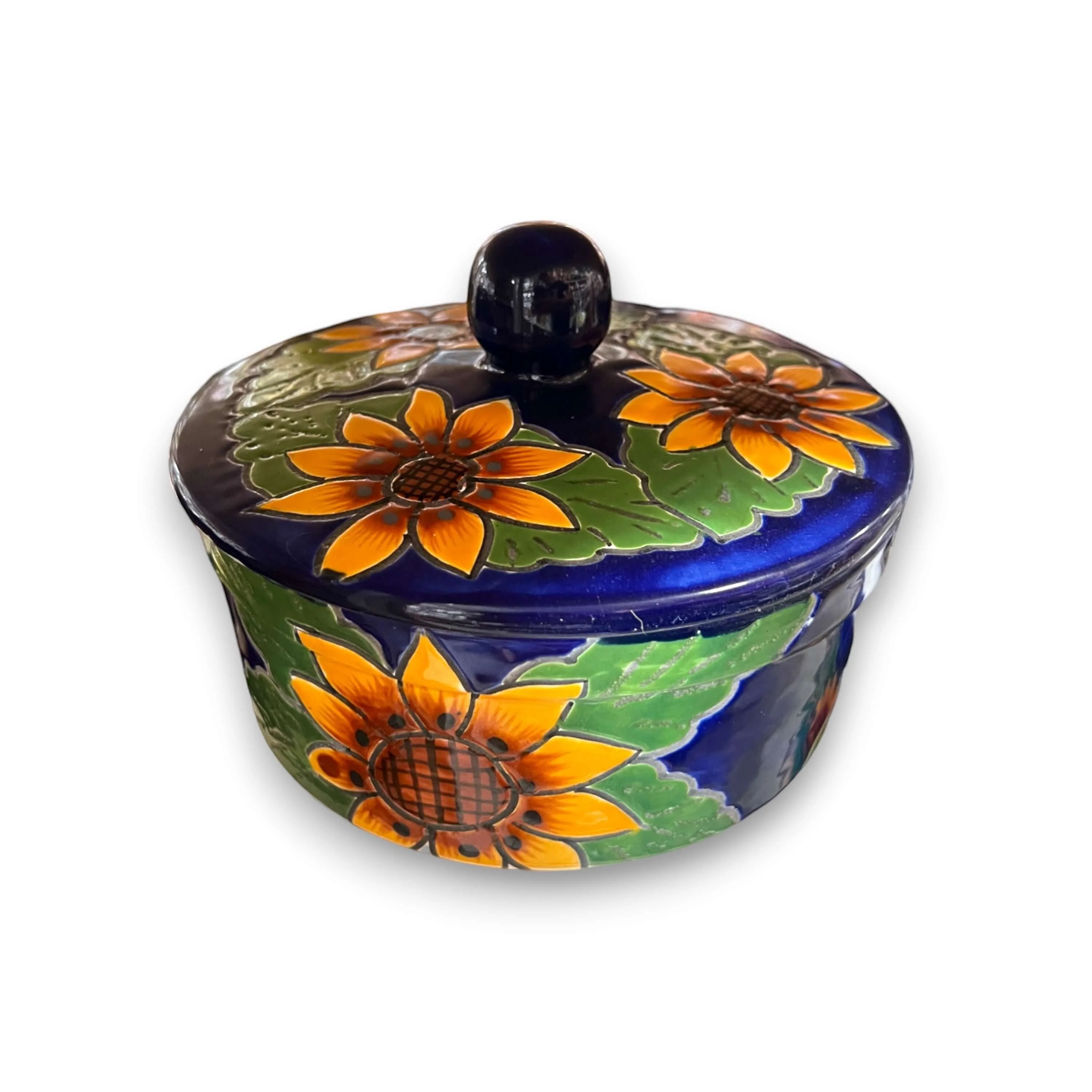 Talavera Tortilla Warmer Sunflower - Tortillero Girasol - Image 7