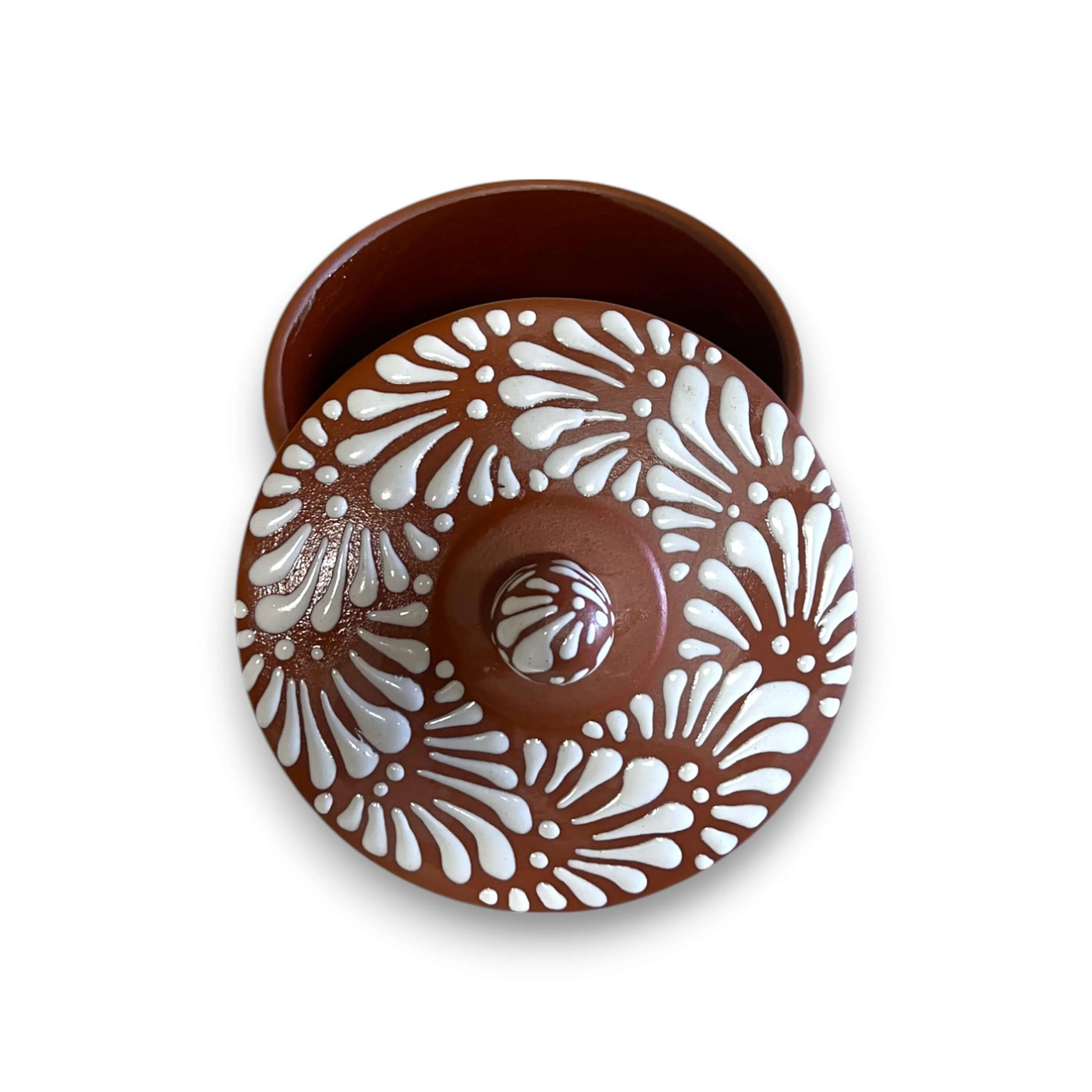 Talavera Tortilla Warmer Terracotta - Tortillero - Image 4