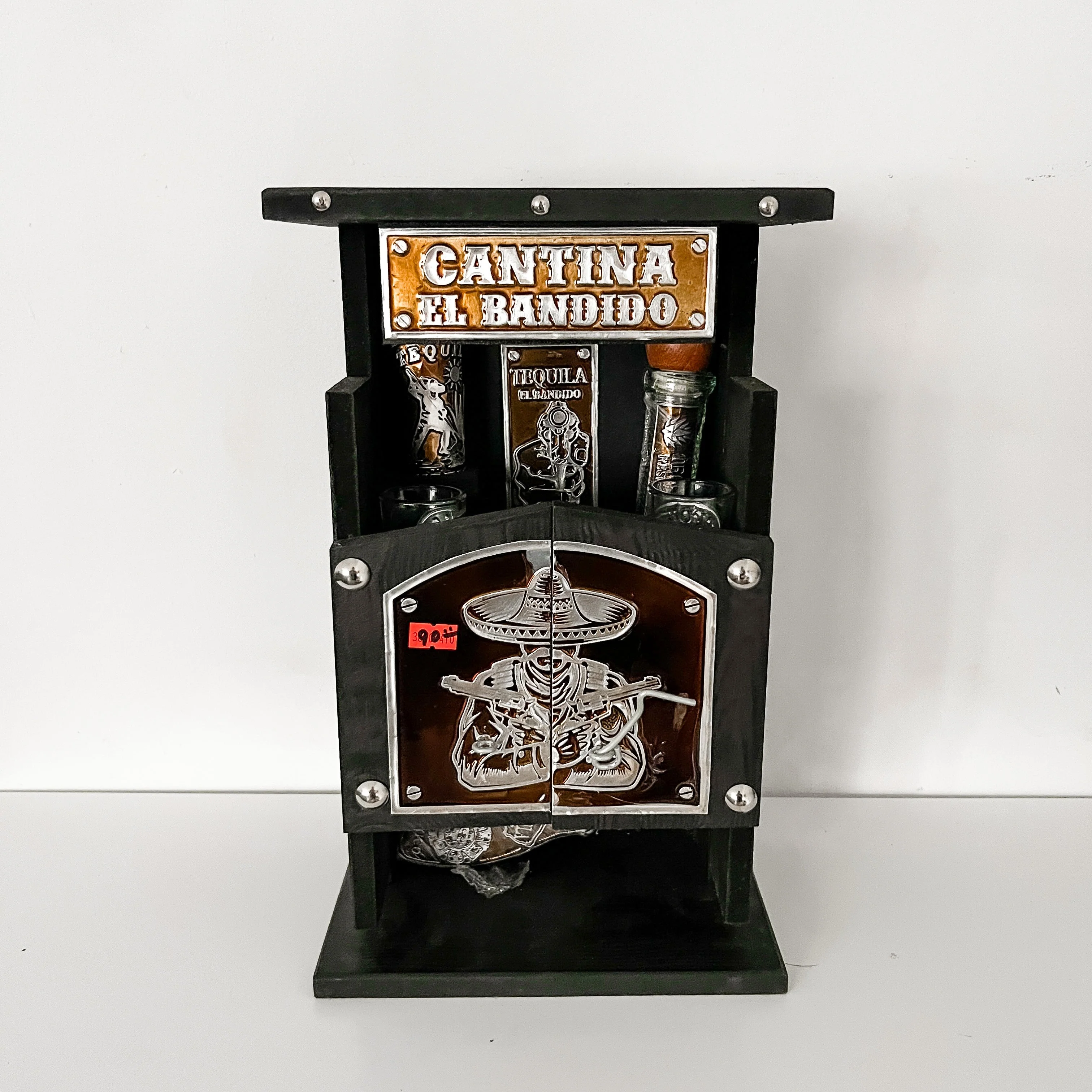 Mexican Tequila Shot Glasses Set Cantina- Tequilero de Cantina