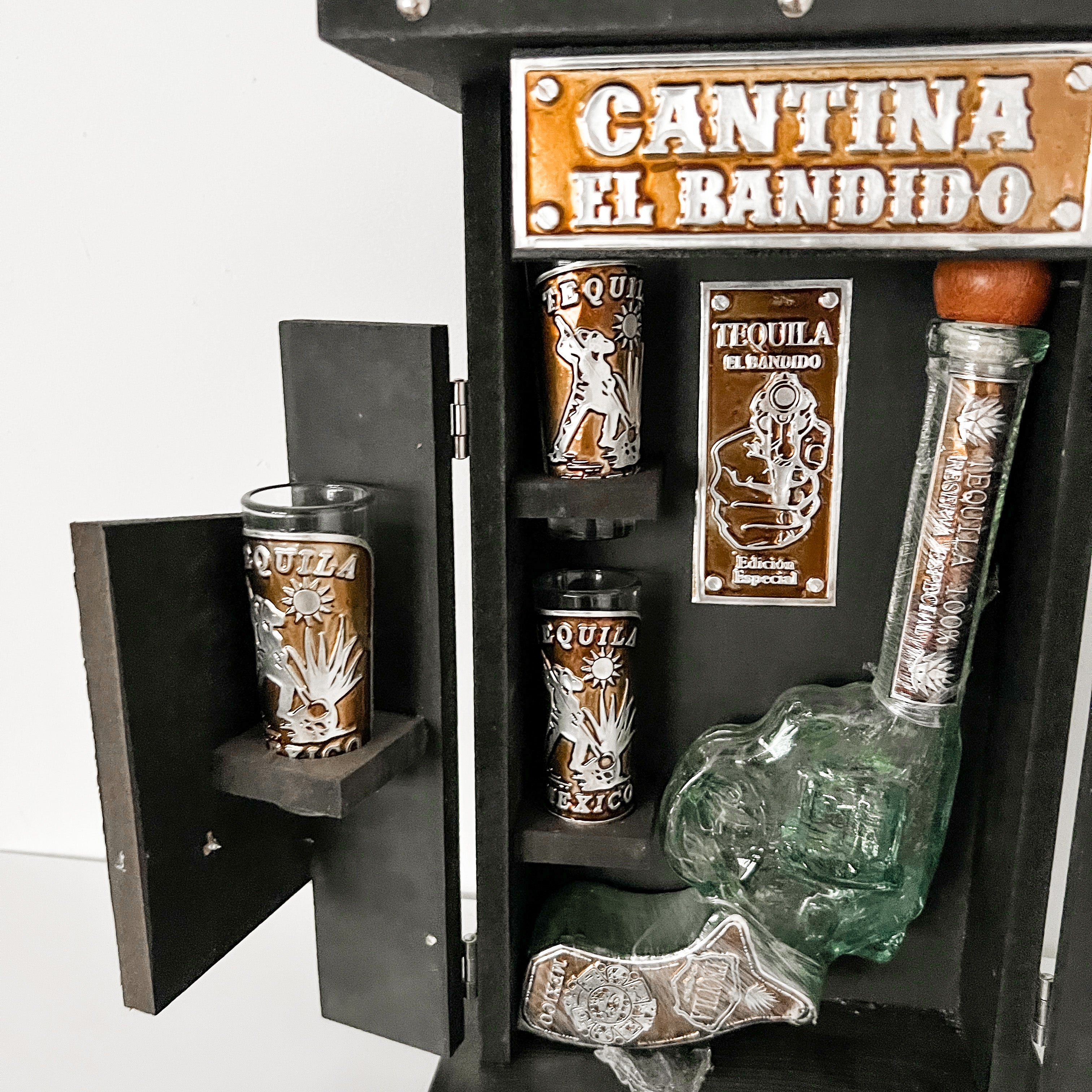 Mexican Tequila Shot Glasses Set Cantina- Tequilero de Cantina - Image 2