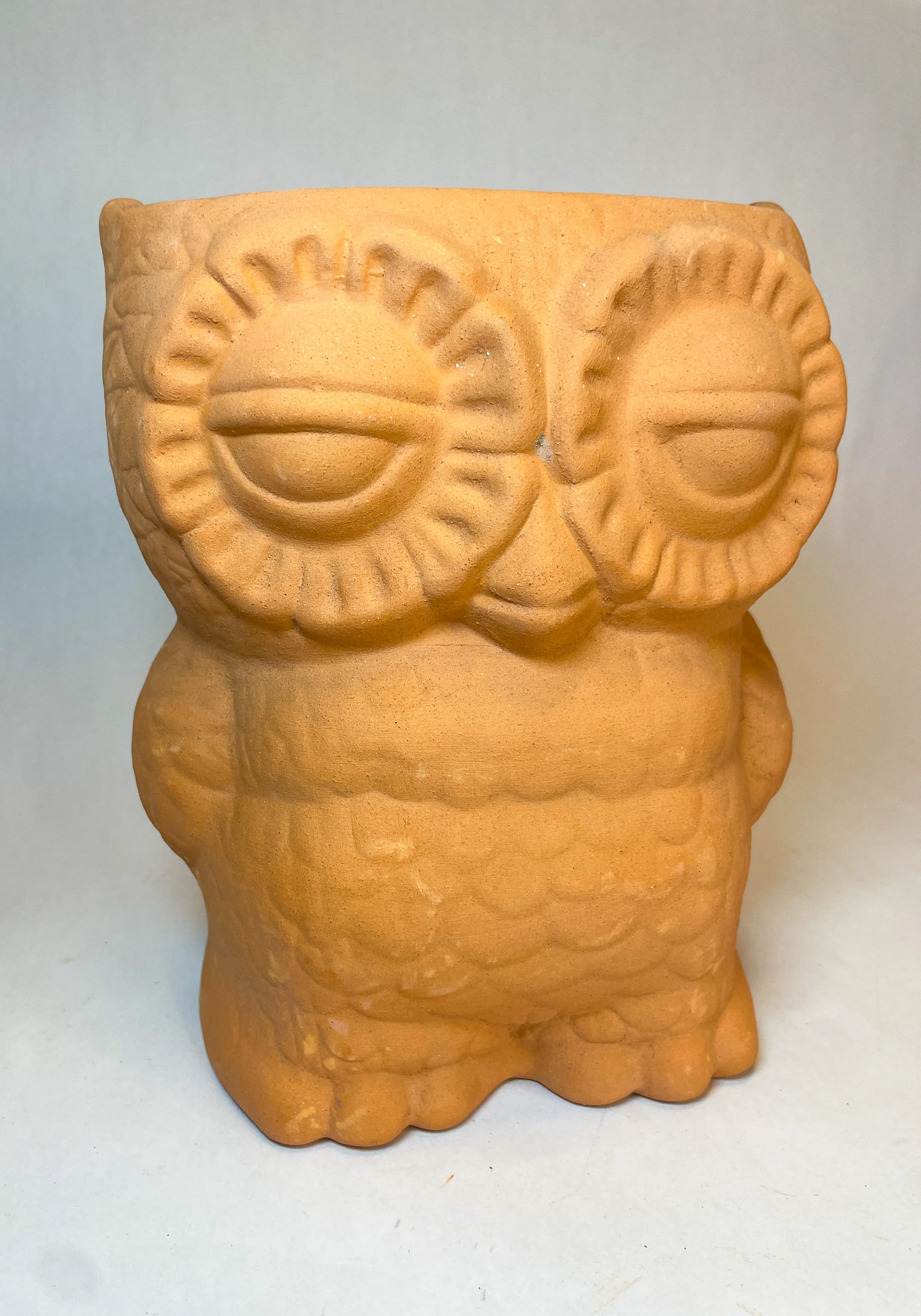 Terracotta Owl Planter Wall Planter Maceta de Búho De Pared