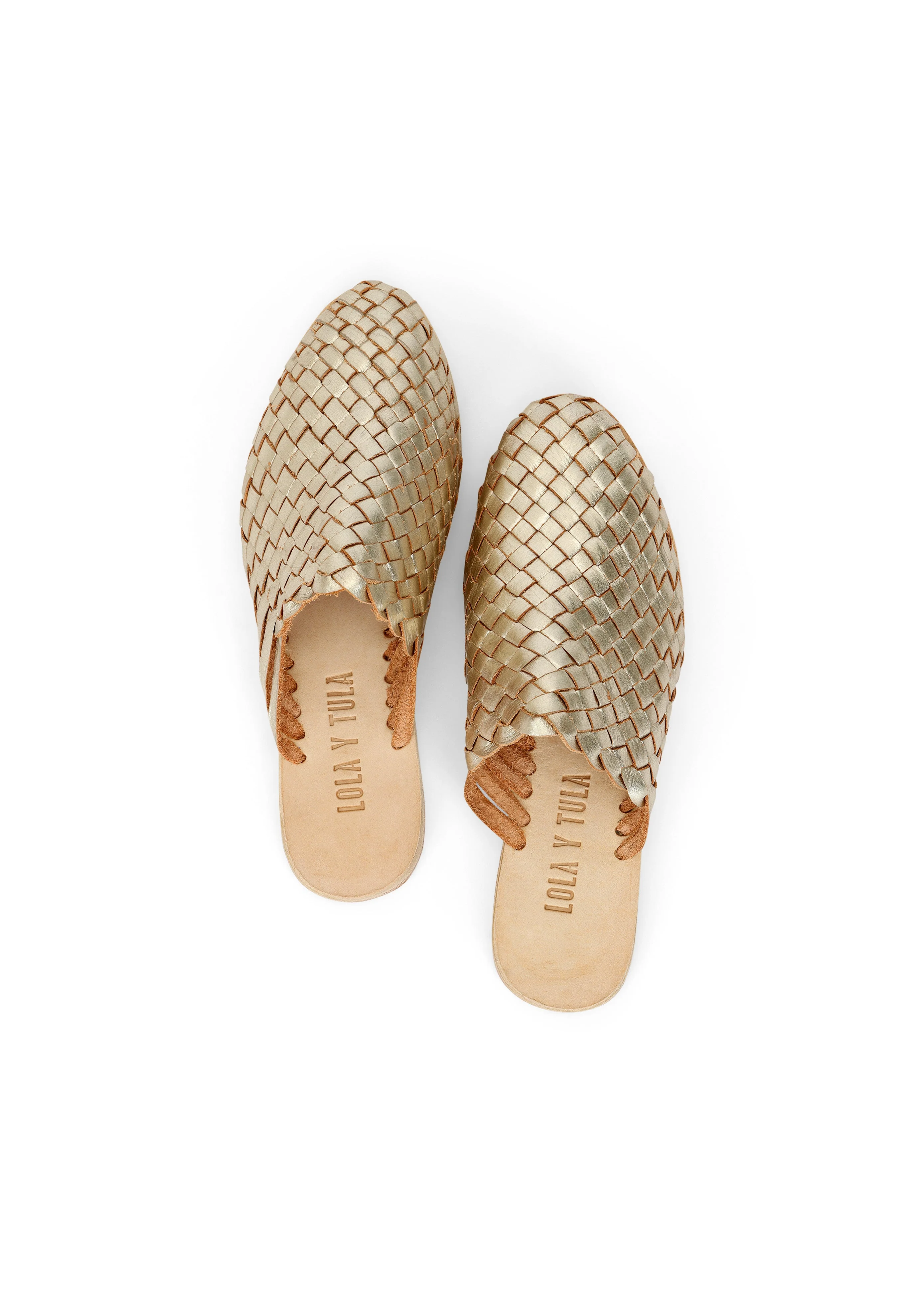 Mexican Huarache Sandals Mexican Leather Sandals Gold - Image 4