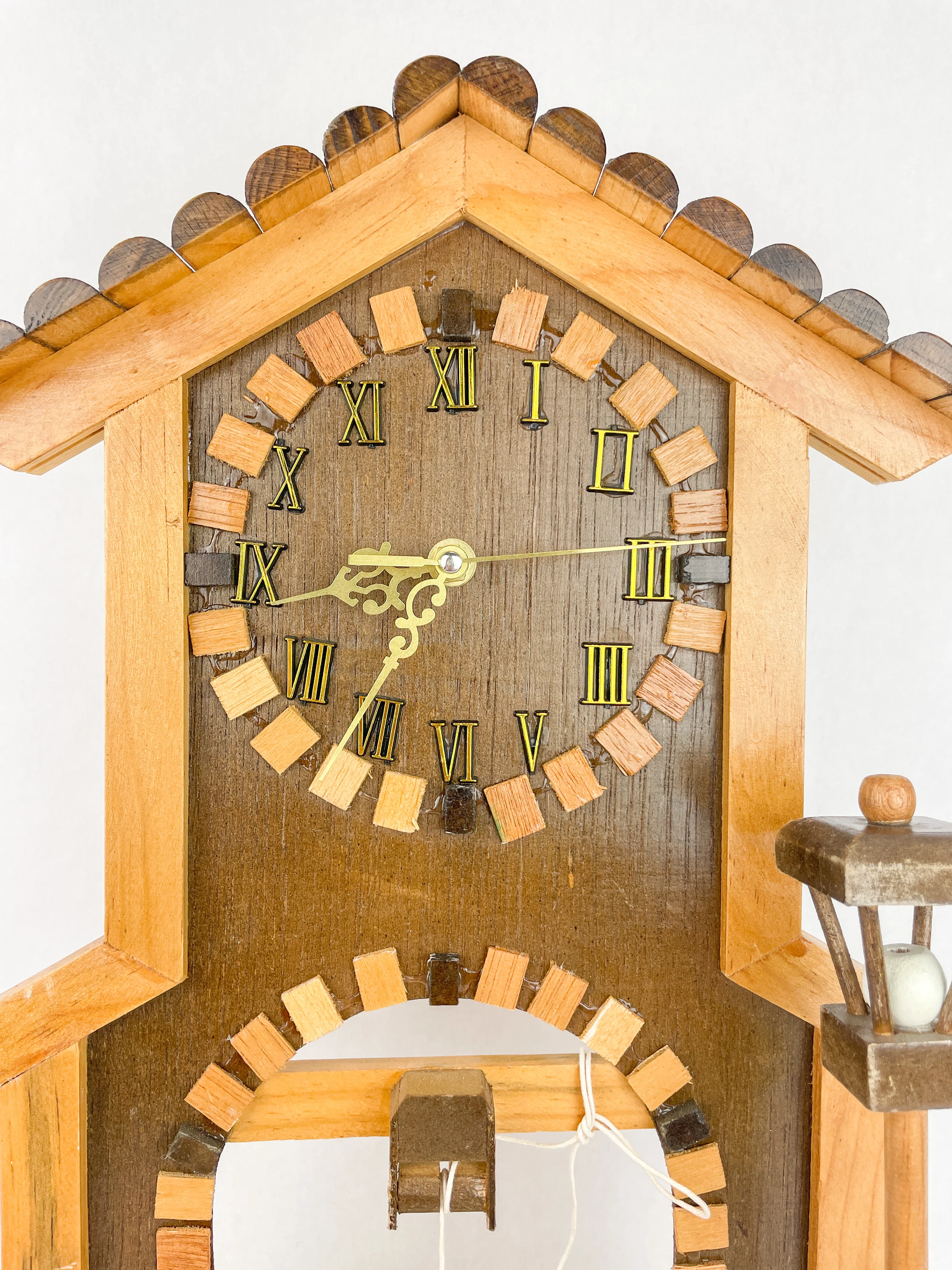 Mexican Handcrafted Key Holder Wall Clock Water Well Rustic Key Holder Reloj de Pared Pozo - Image 6
