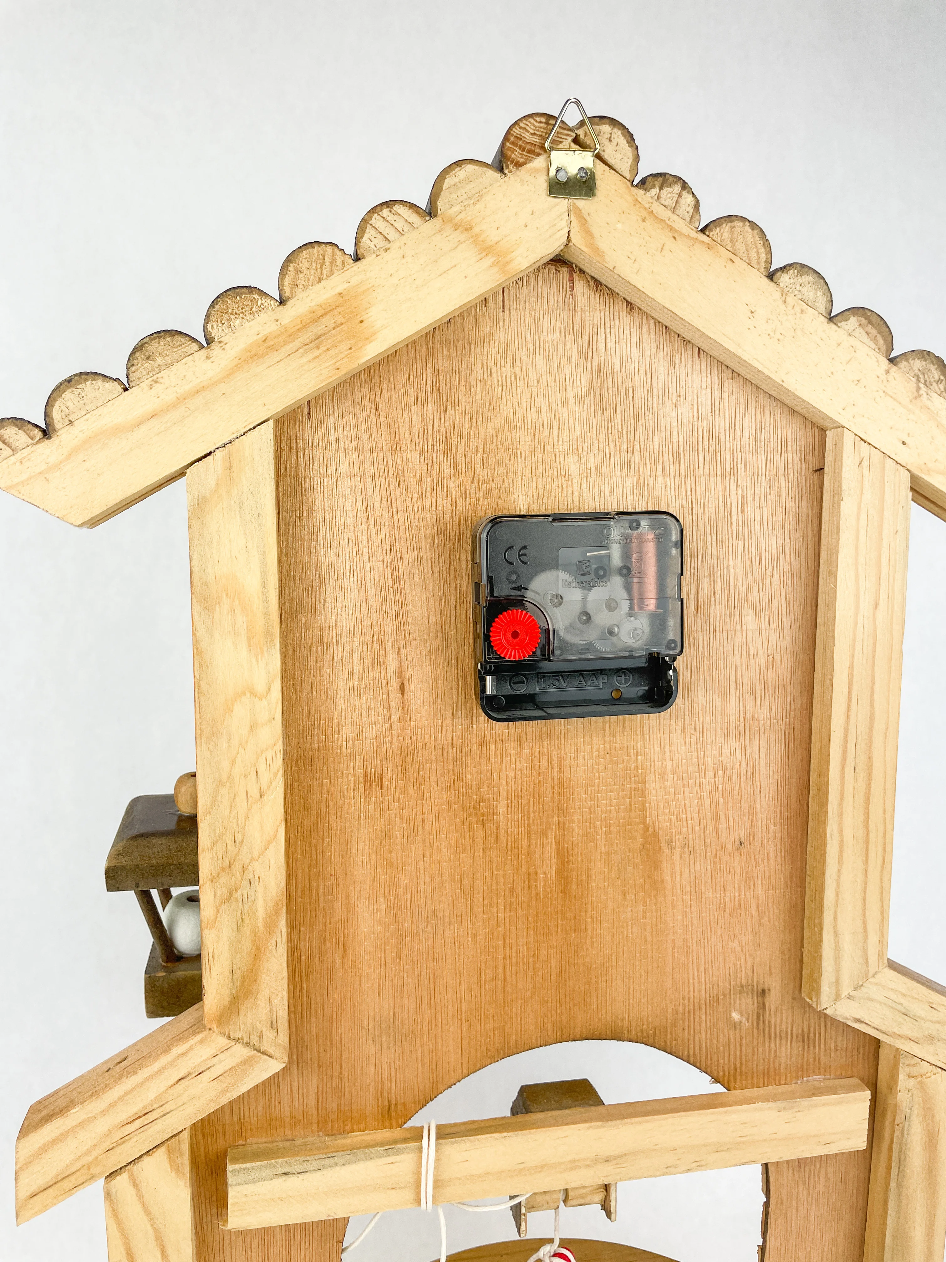 Mexican Handcrafted Key Holder Wall Clock Water Well Rustic Key Holder Reloj de Pared Pozo - Image 9