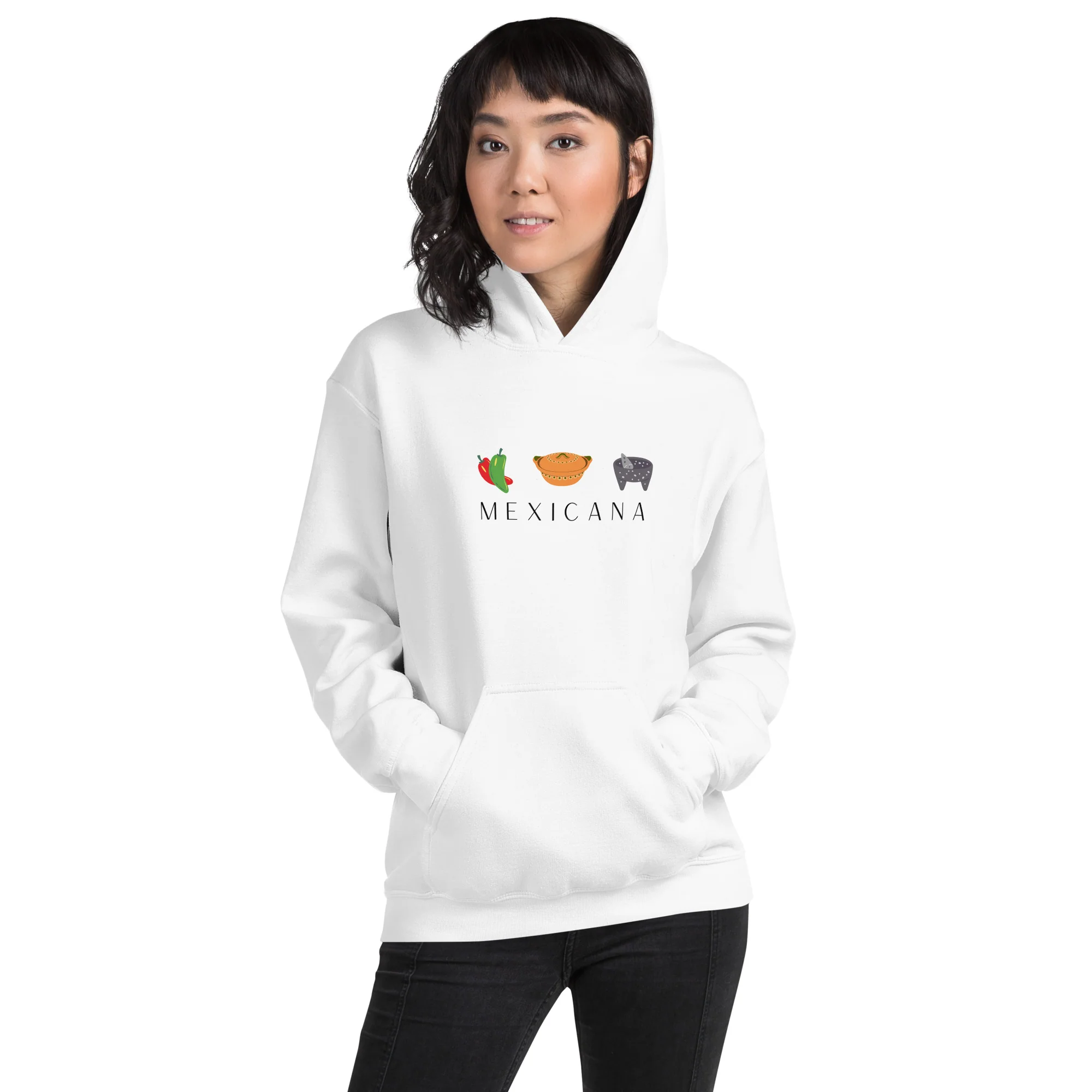 Mexicana Hoodie Unisex - Latin Culture Clothing - Image 7