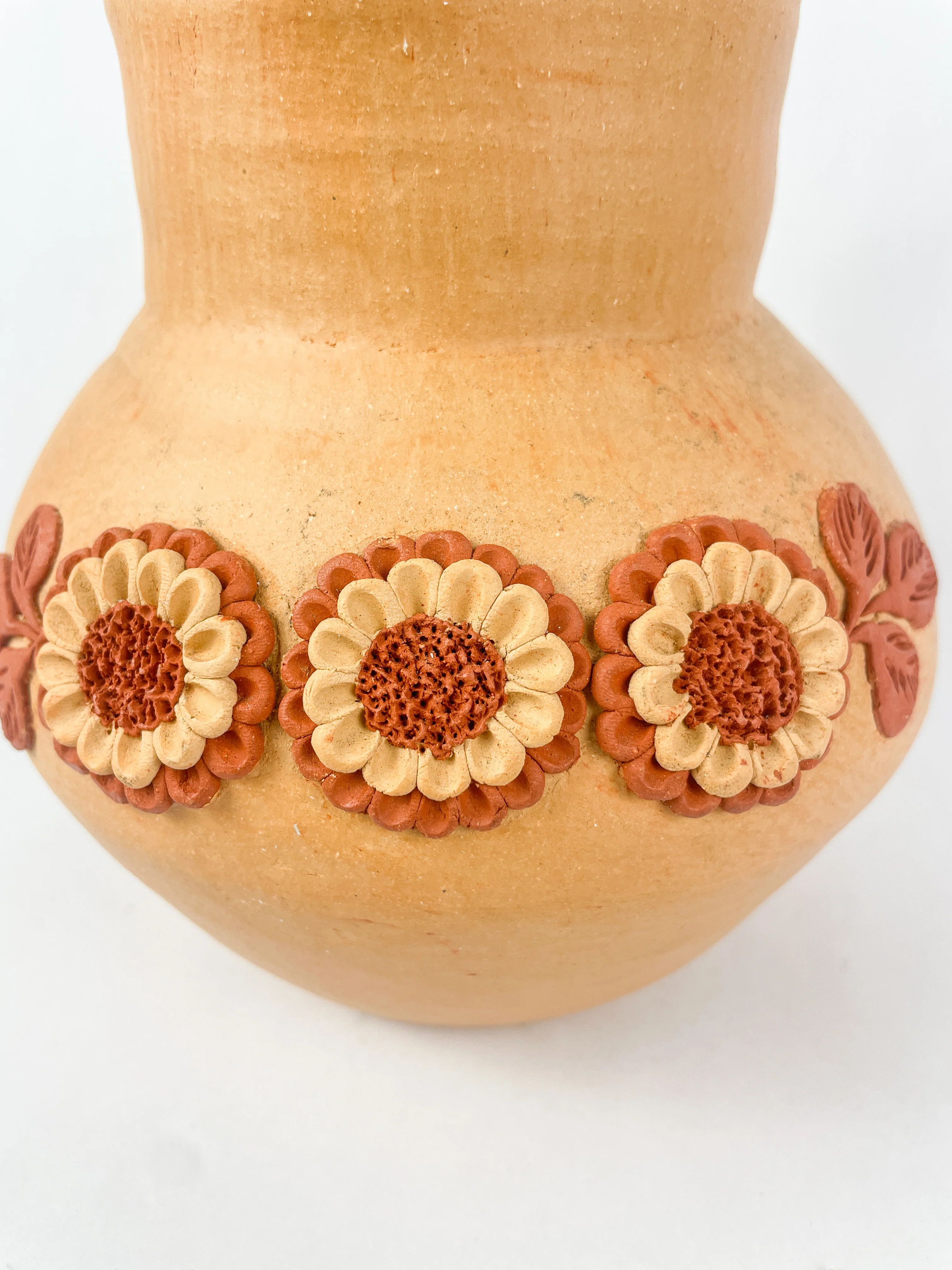 Velasco Oaxaca Pottery Pitcher Jarra Barro Clay Filigrana Oaxacan Pottery Atzompa Pottery Clay Filigree - Image 3