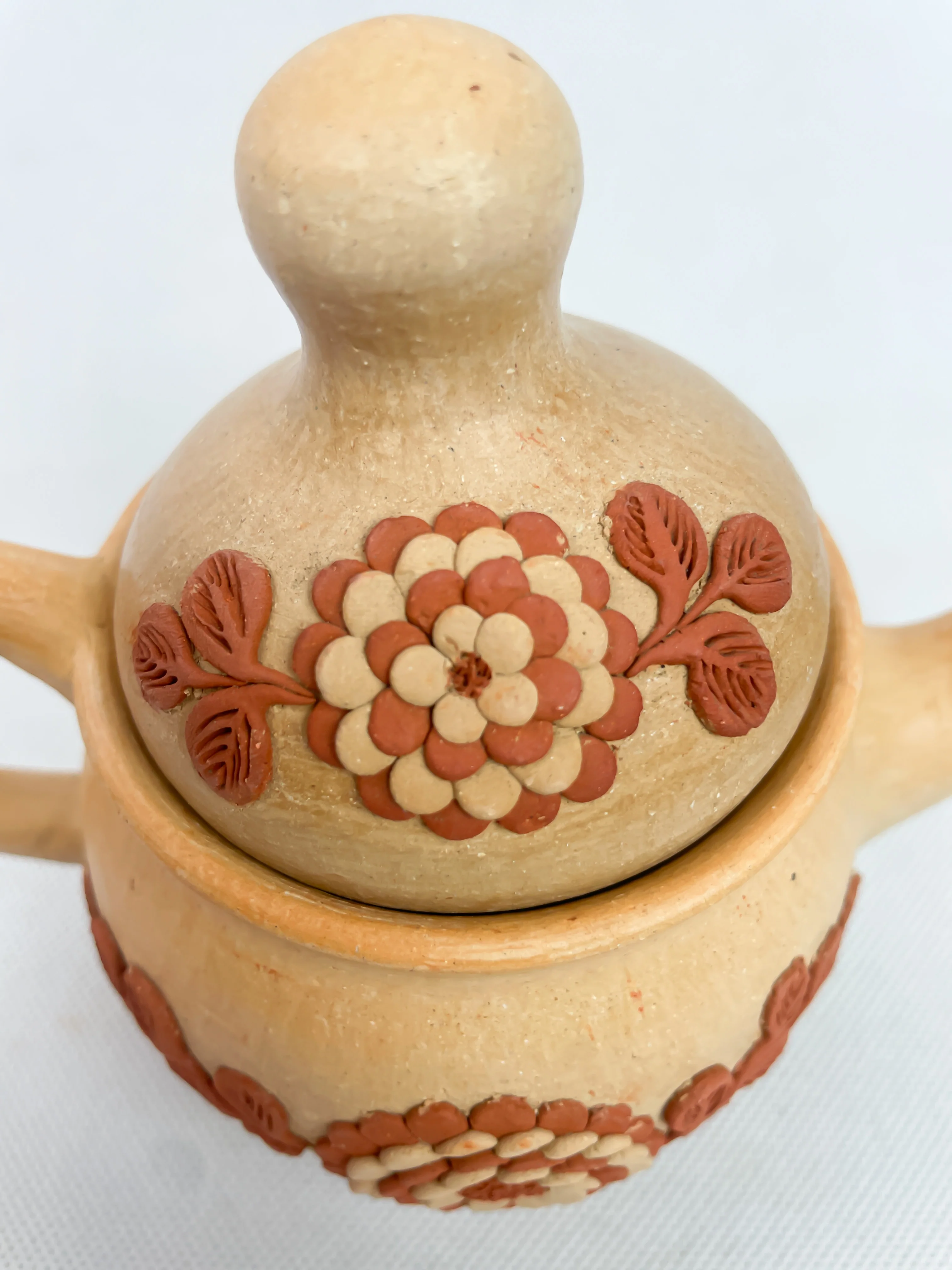 Velasco Oaxaca Red Clay Tea Pot - Tetera Barro - Image 6