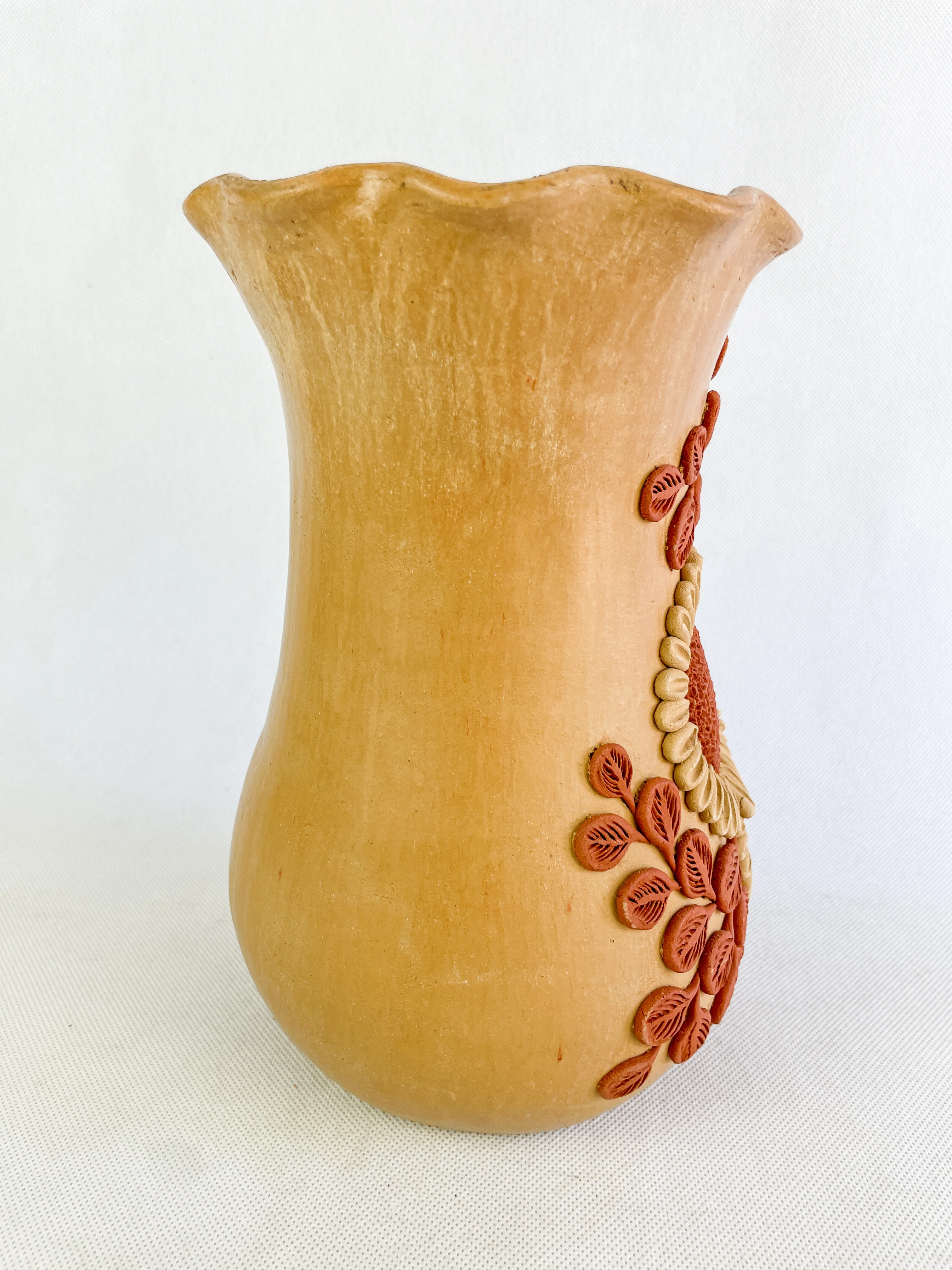 Velasco Oaxaca Red Clay Vase - Florero Barro - Image 13