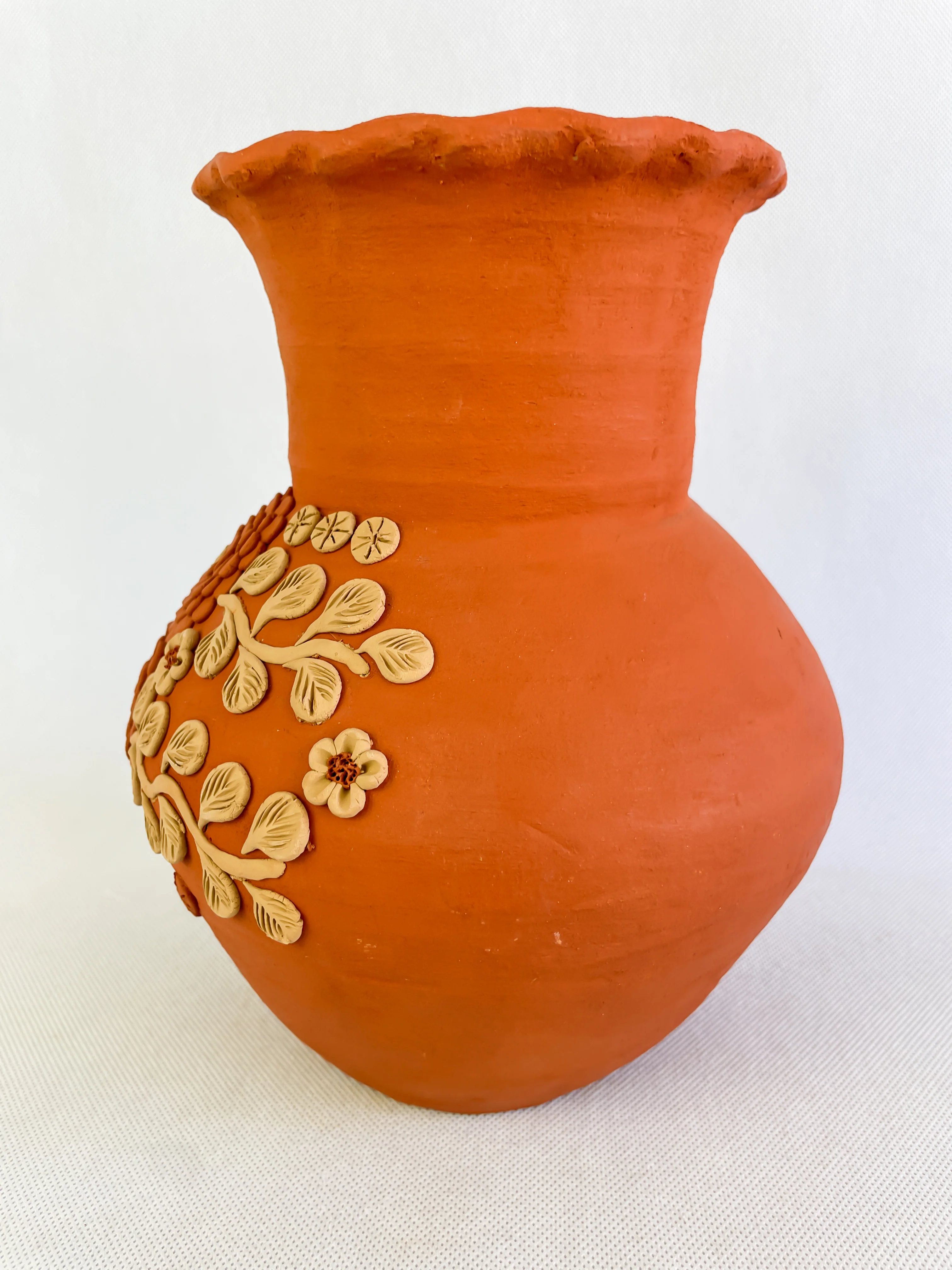 Velasco Oaxaca Red Clay Vase - Florero Barro - Image 2