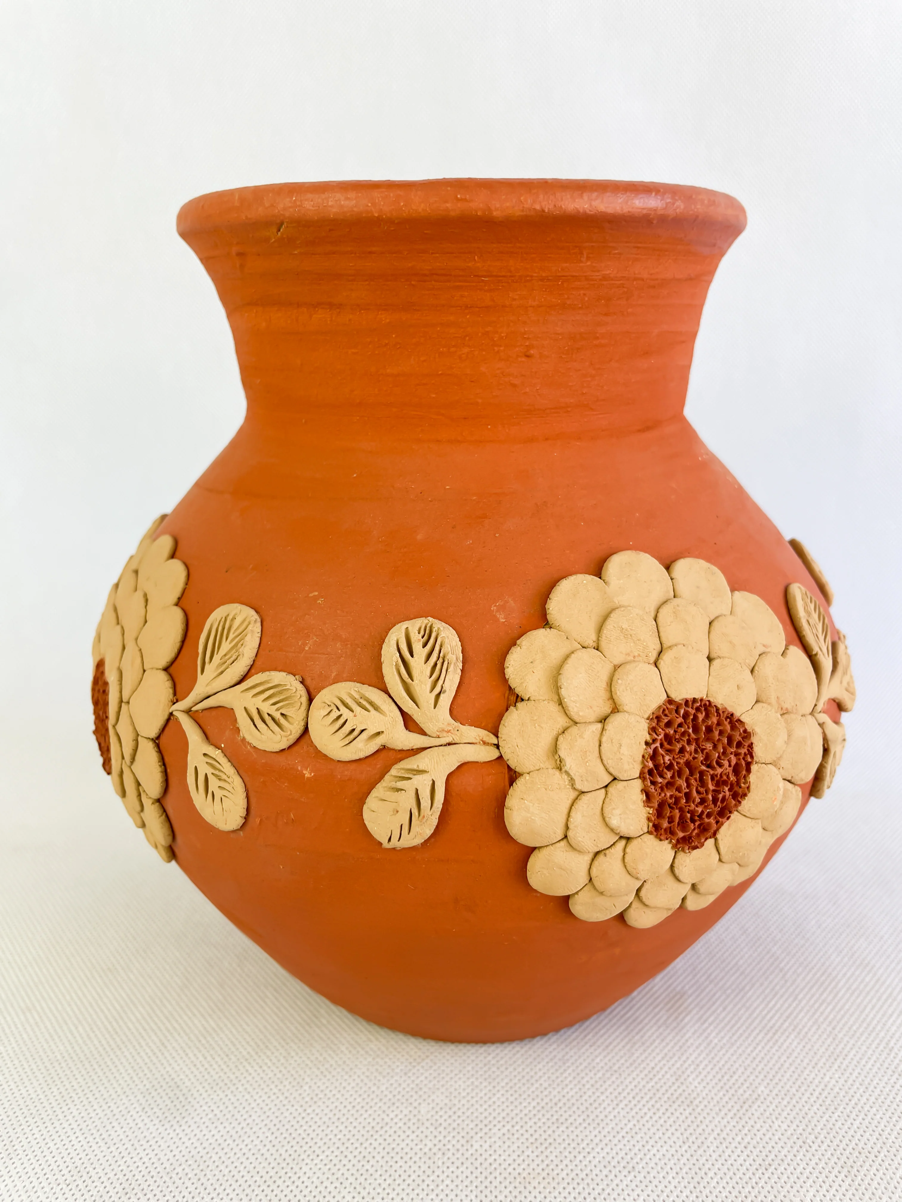 Velasco Oaxaca Red Clay Vase - Florero Barro - Image 6