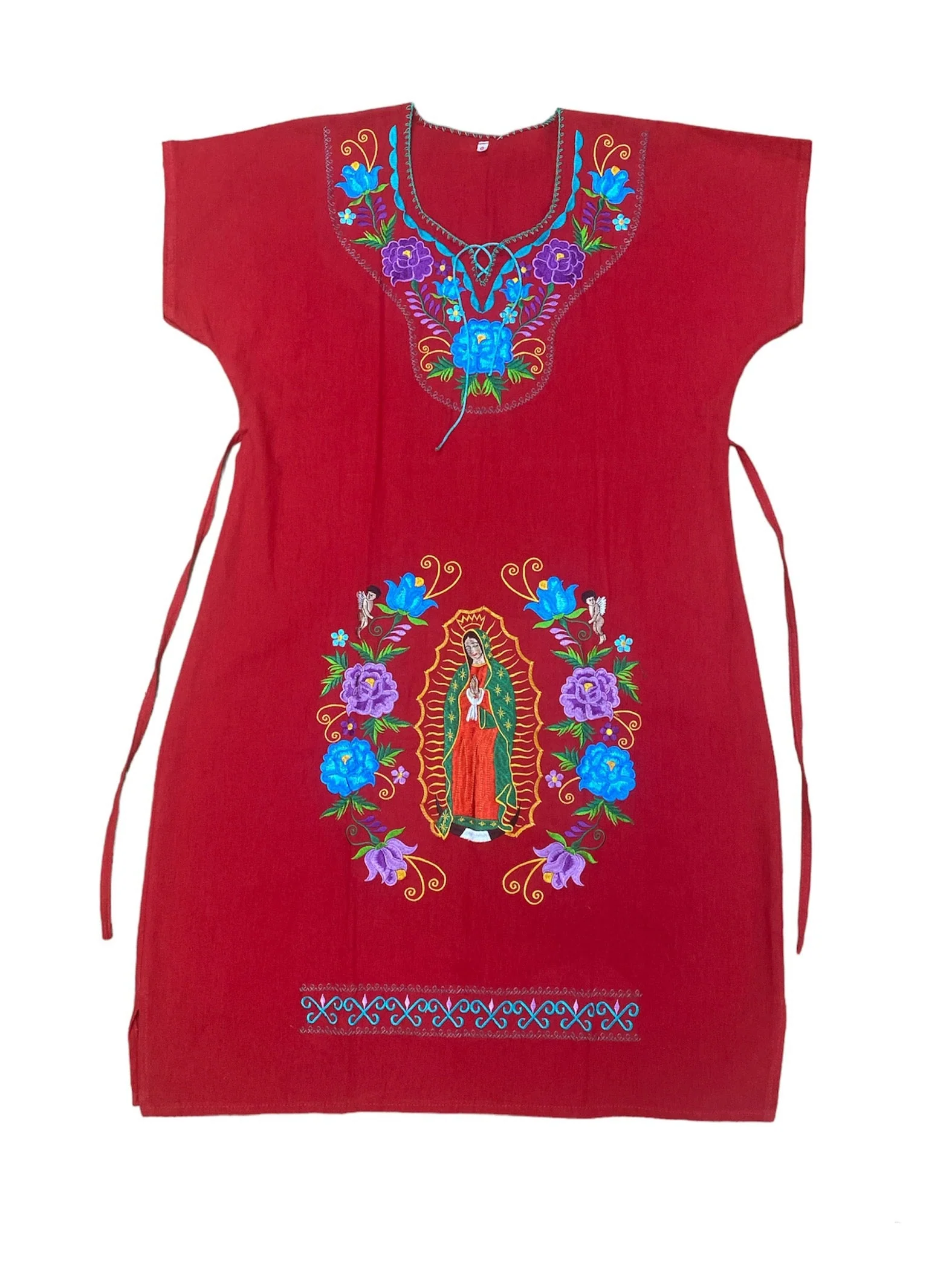 Virgen Embroidered Dress - Image 4