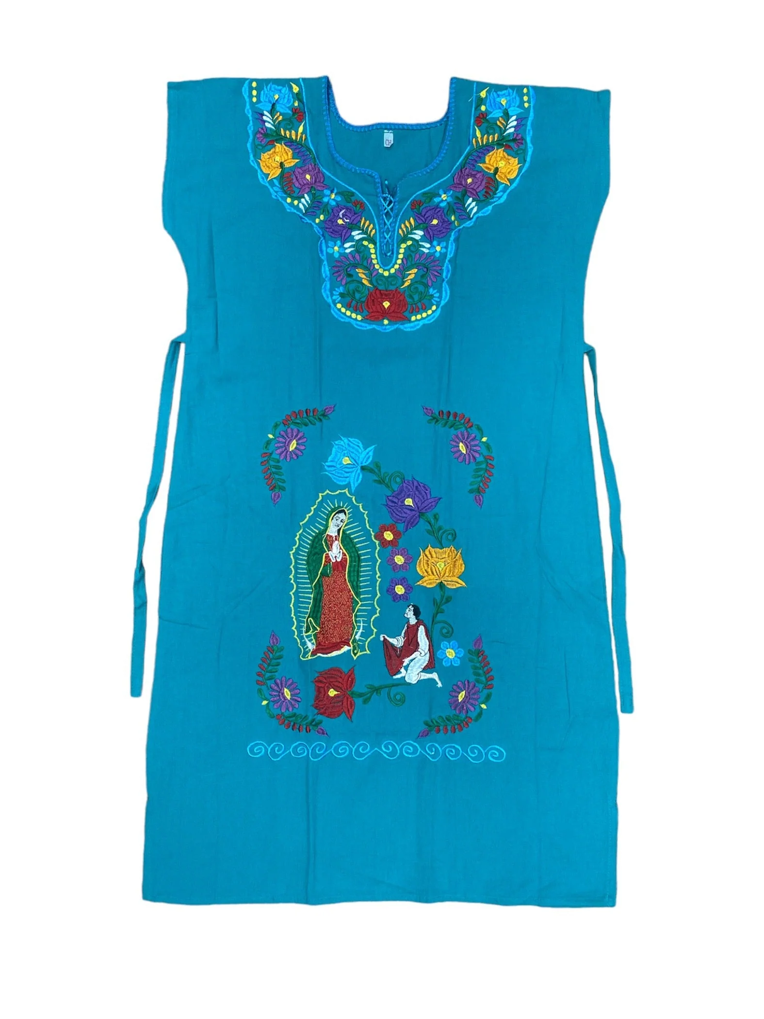Virgen Embroidered Dress - Image 7