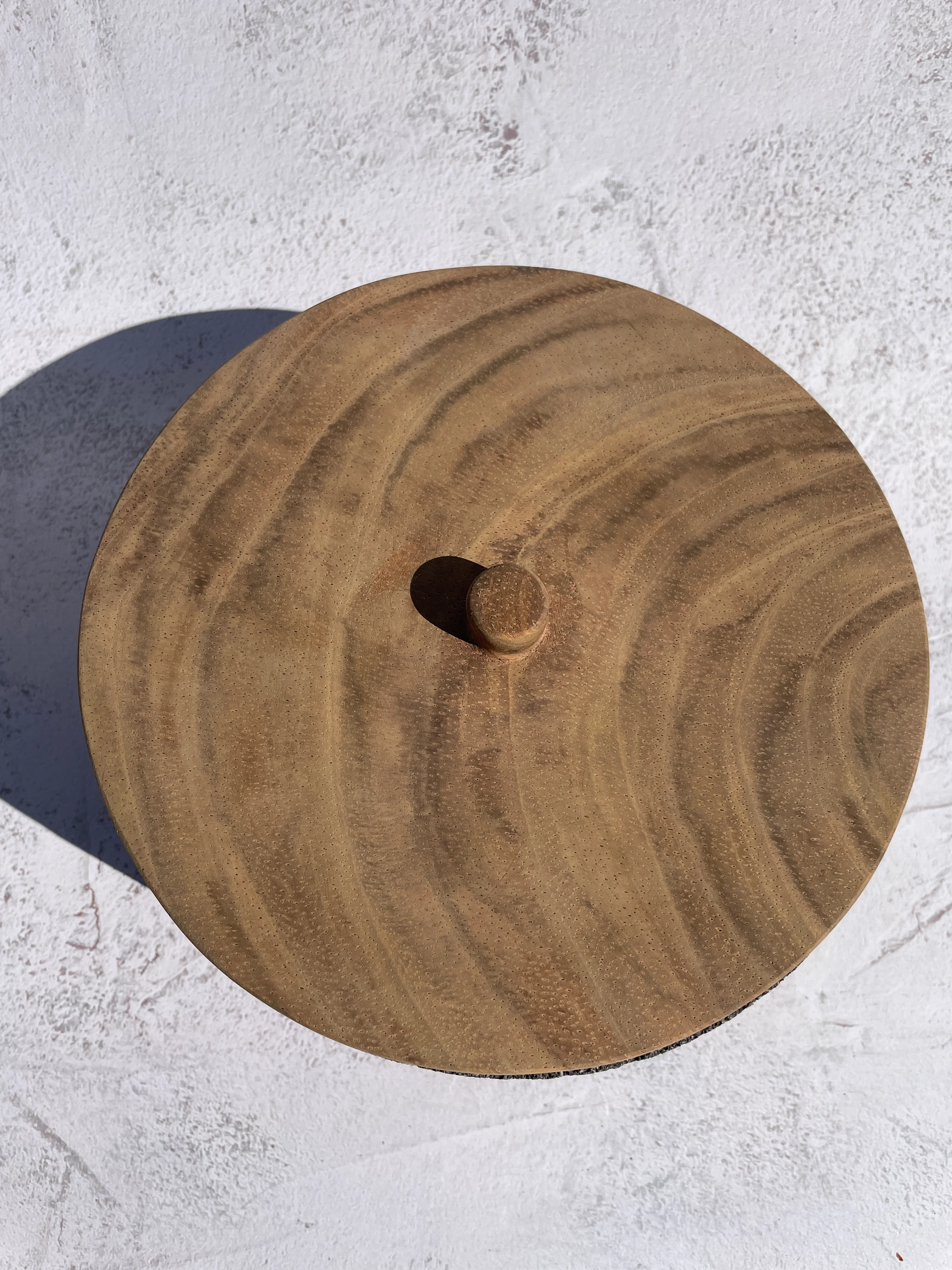 Volcanic Stone Tortillero With Wood Lid Tortillero Piedra Volcanica Tortillero Mexicano Tortillero de Madera - Image 6