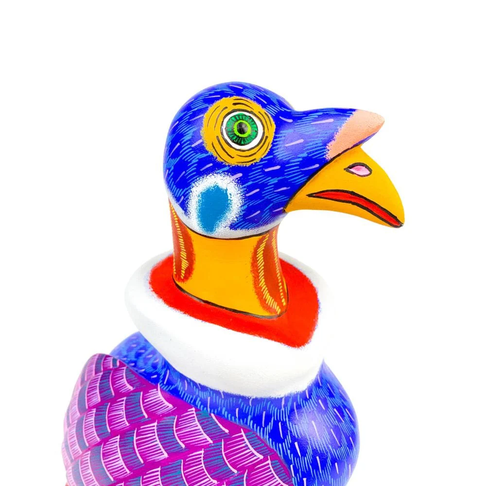 Vulture - Oaxacan Alebrije Wood Carving - Image 2