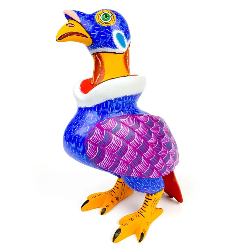 Vulture - Oaxacan Alebrije Wood Carving - Image 3