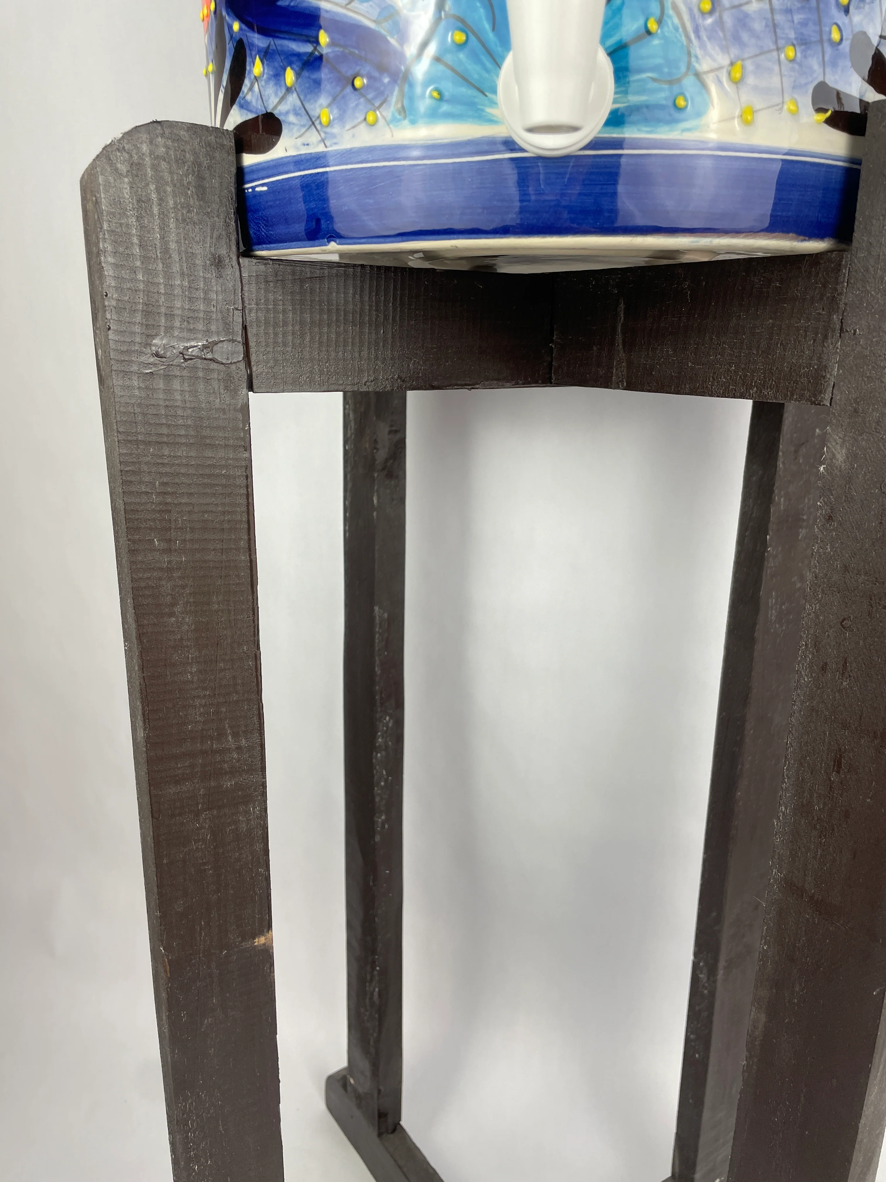 Wood Stand For Crocks And Water Bottles Wood Stand for Mexican Water Jug - Image 2